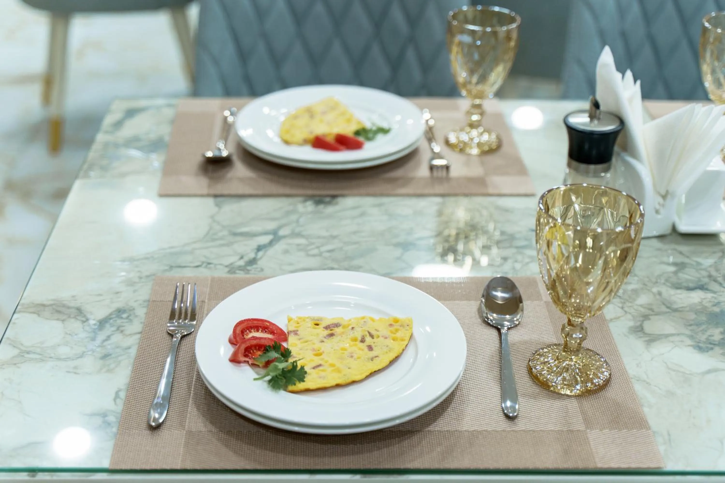 Dining area in AYNIY Hotel