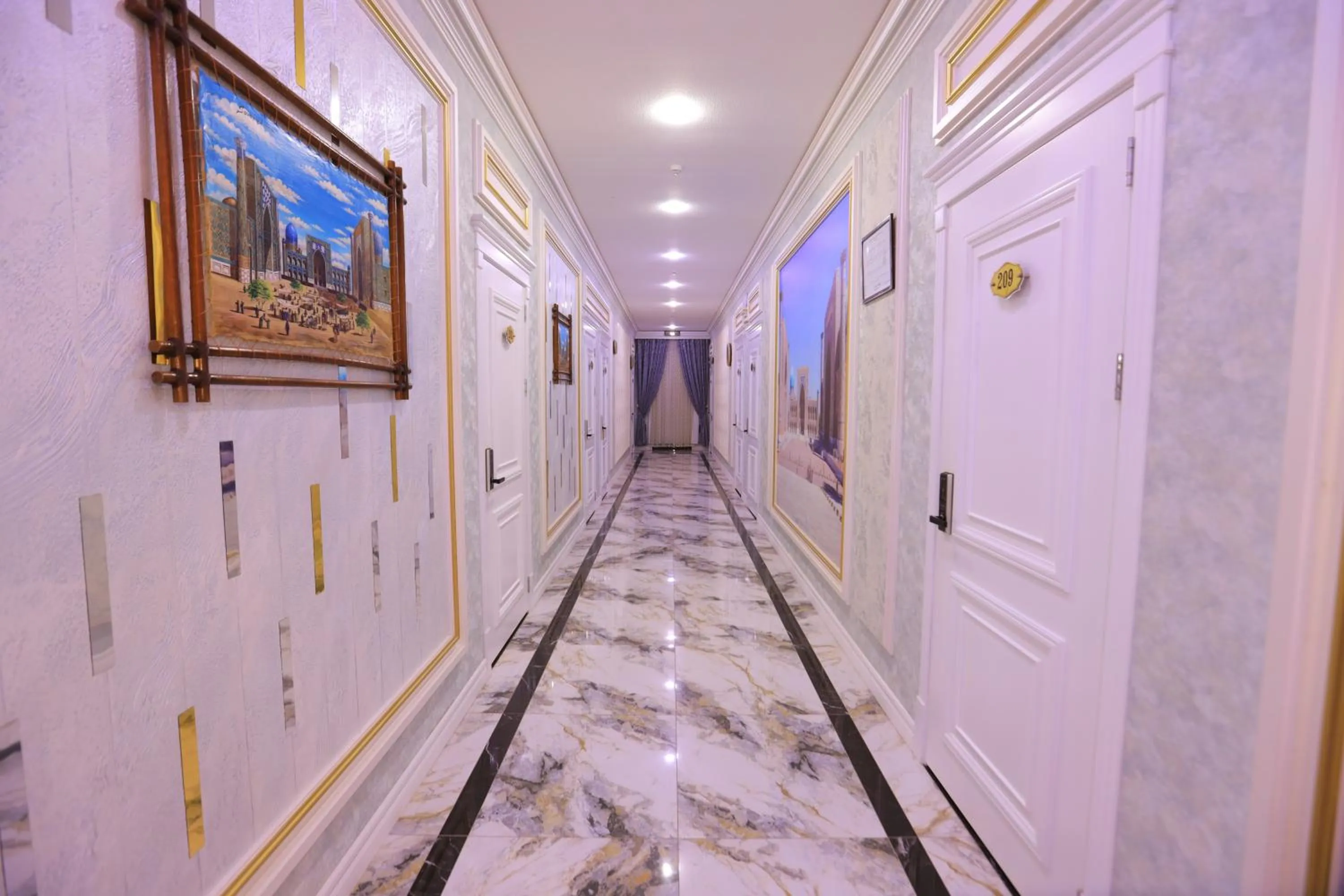 Decorative detail in AYNIY Hotel