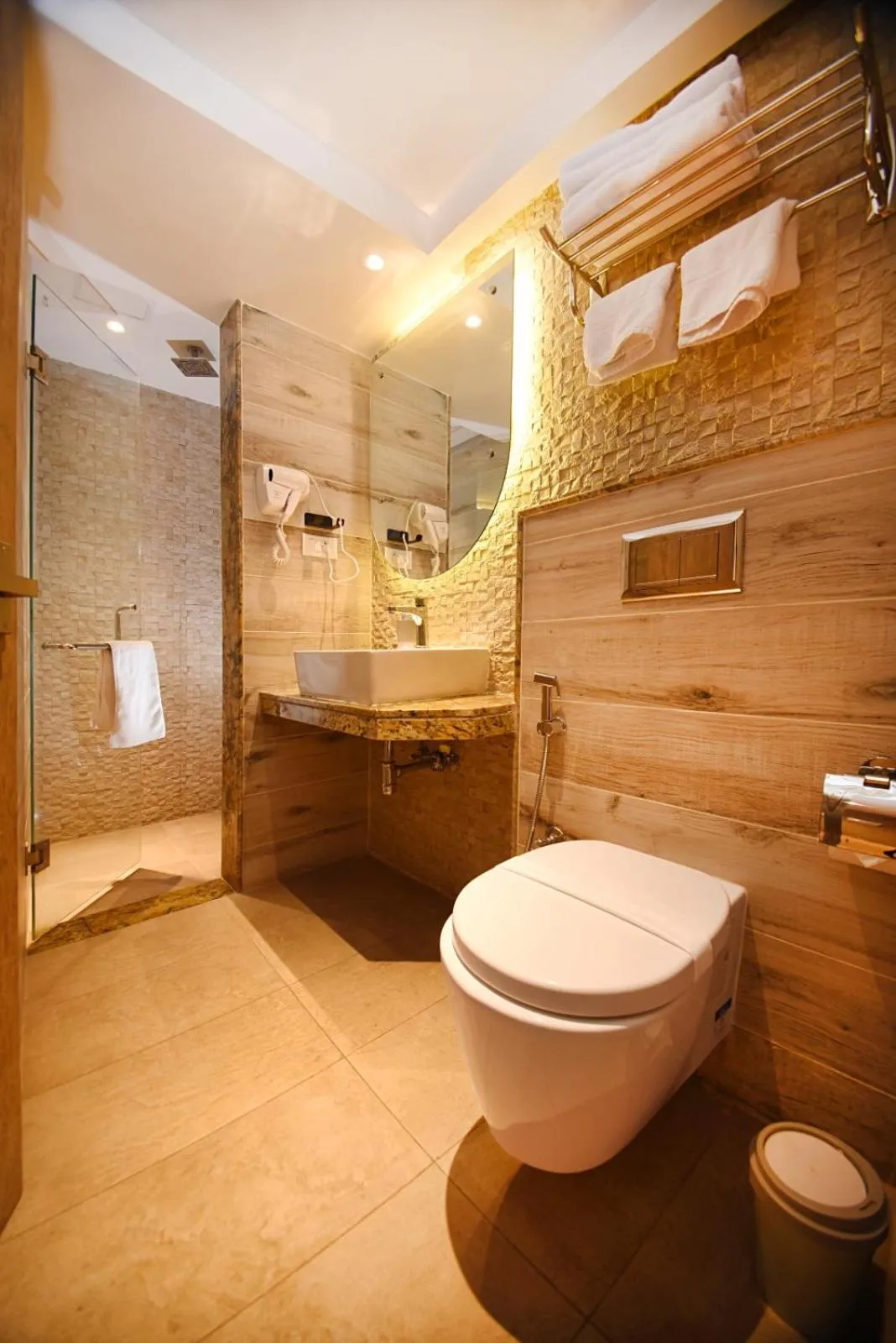 Shower in Daali Hotel & Apartment