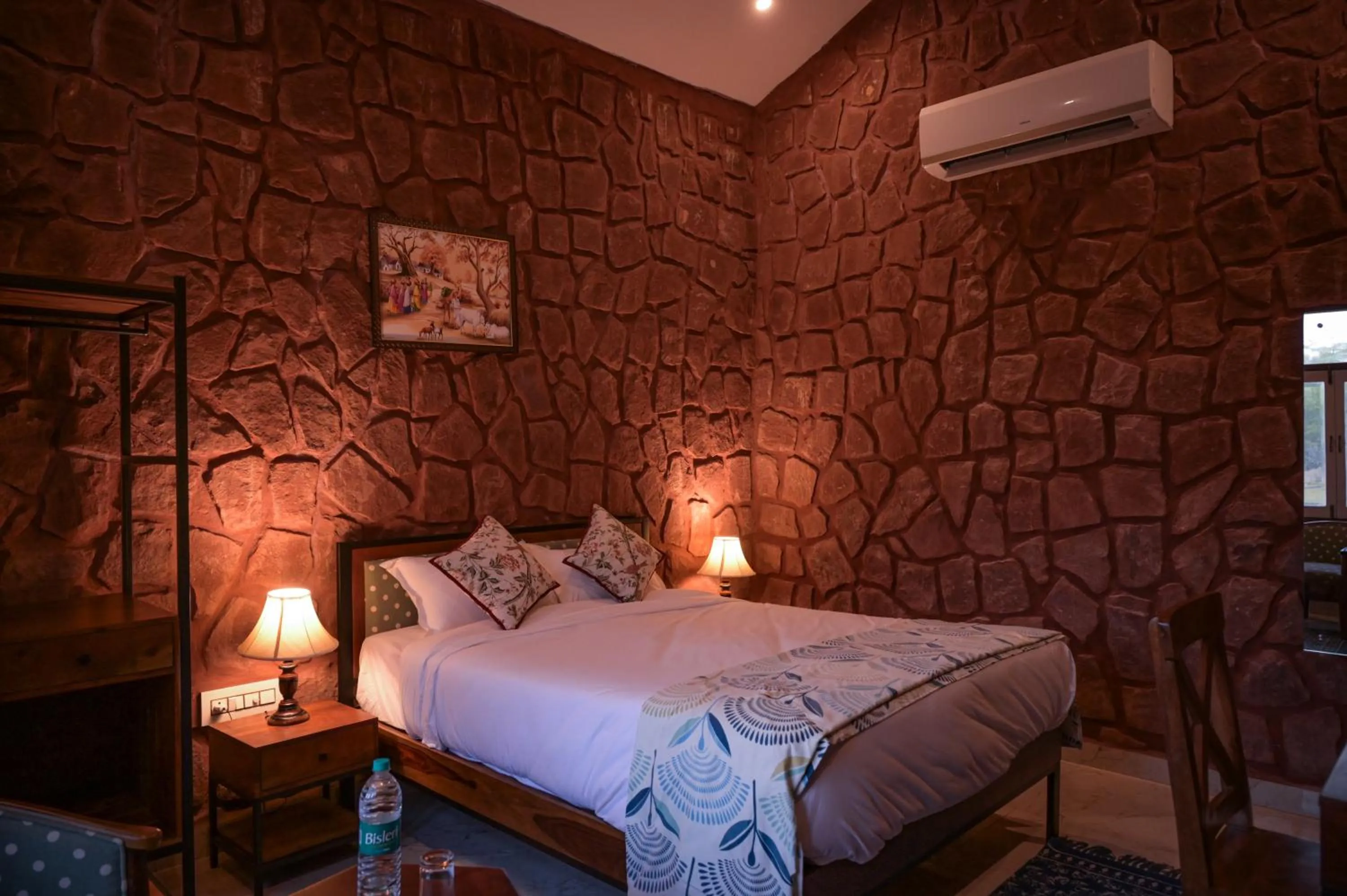 Bedroom, Bed in Impian Resorts - Jodhpur