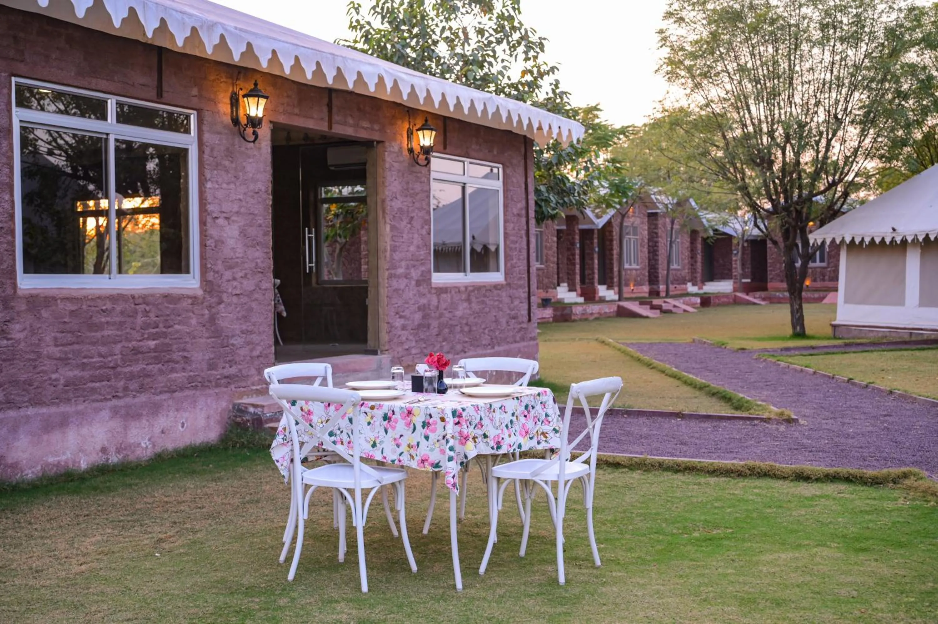 Garden view in Impian Resorts - Jodhpur