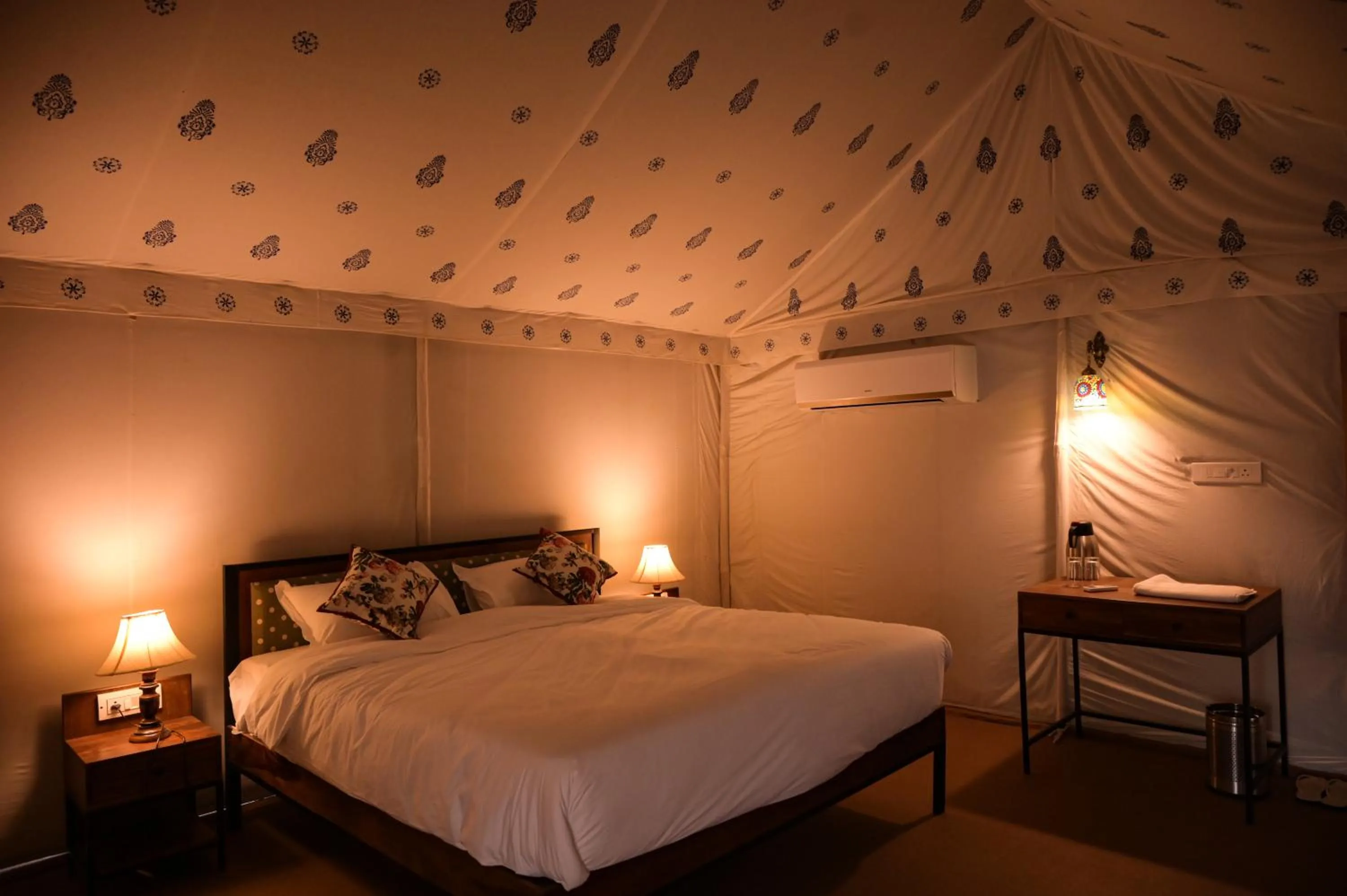 Bedroom, Bed in Impian Resorts - Jodhpur