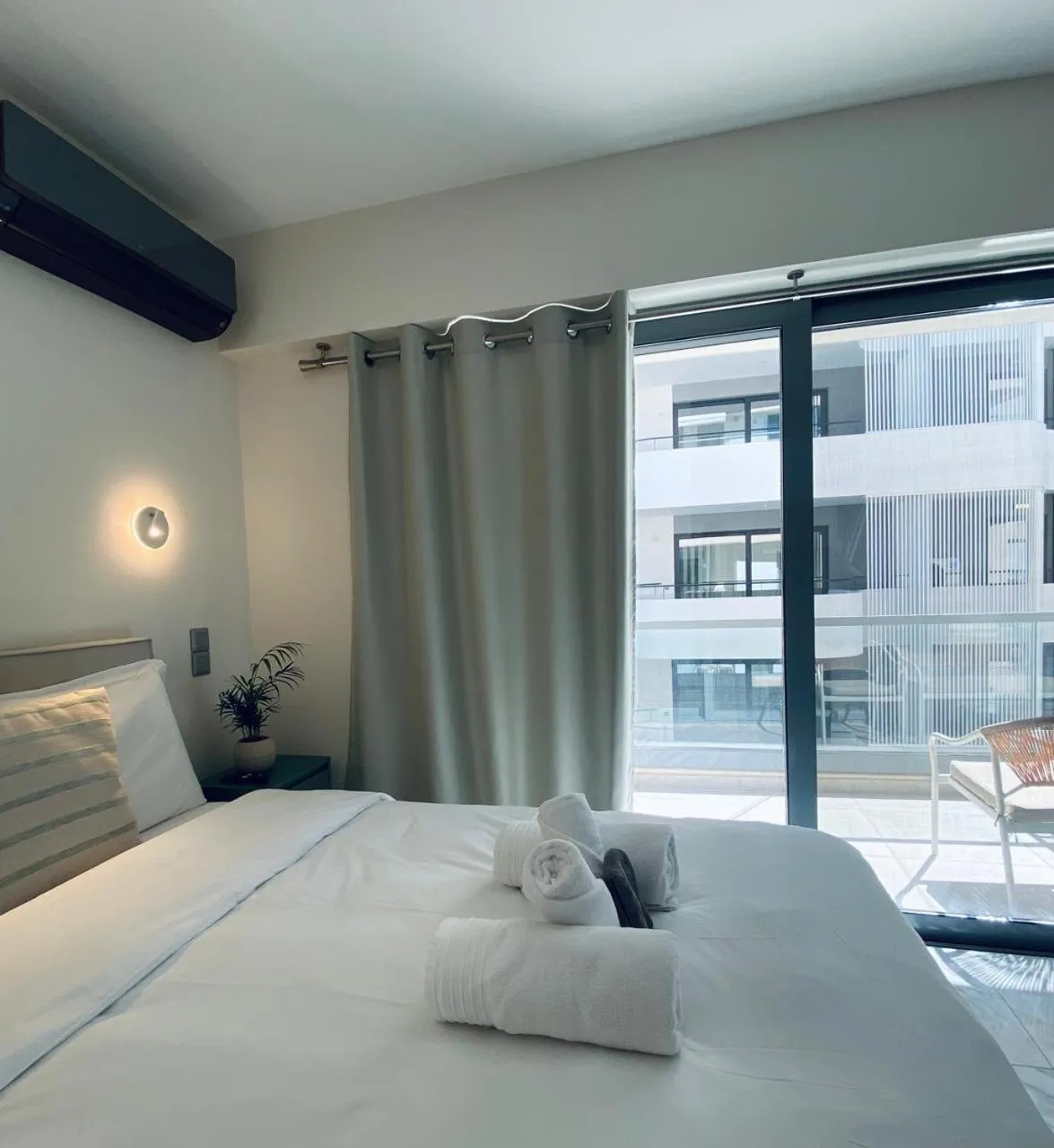 Bedroom, Bed in Cottage Boutique Apartments Athens