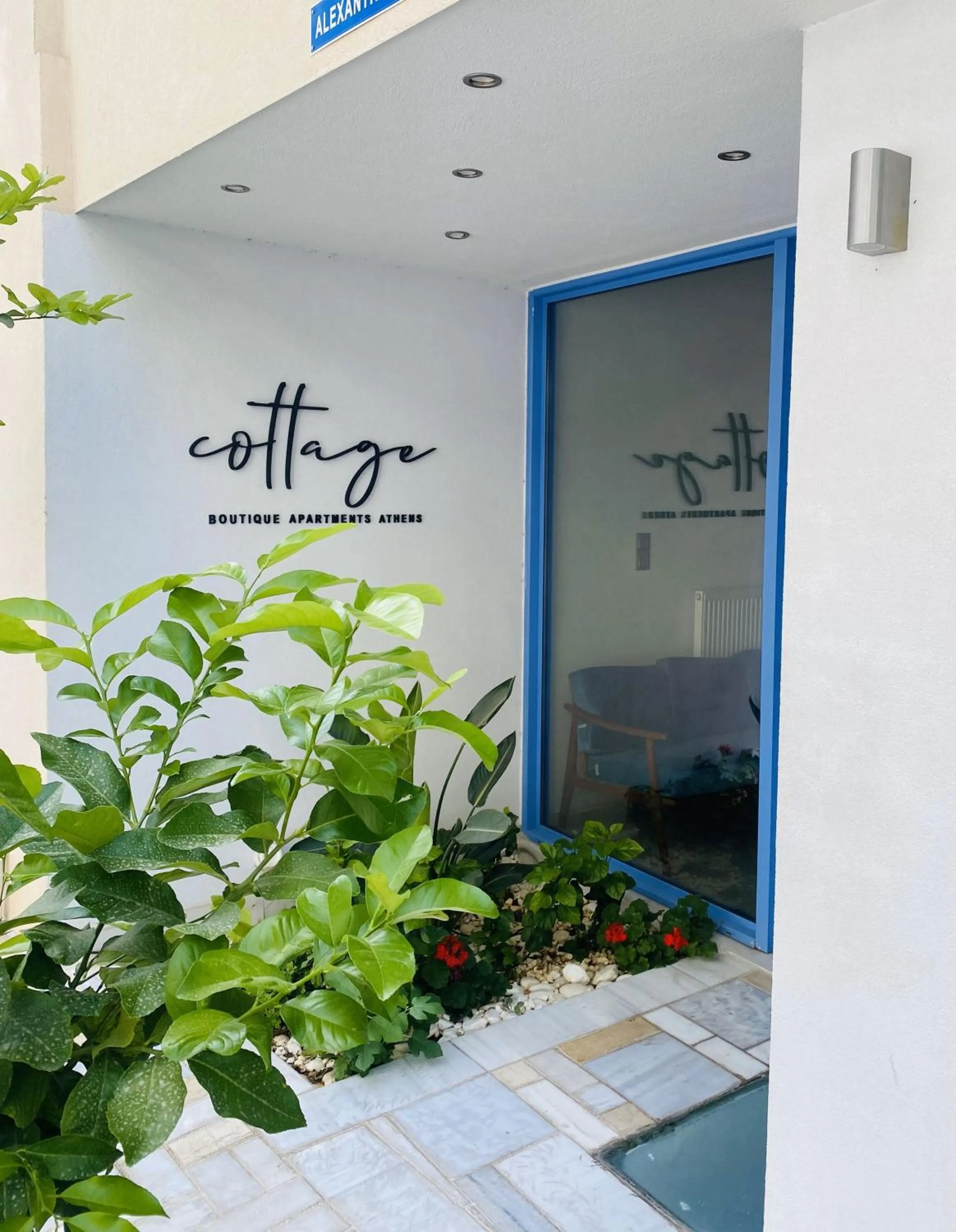 Property building in Cottage Boutique Apartments Athens