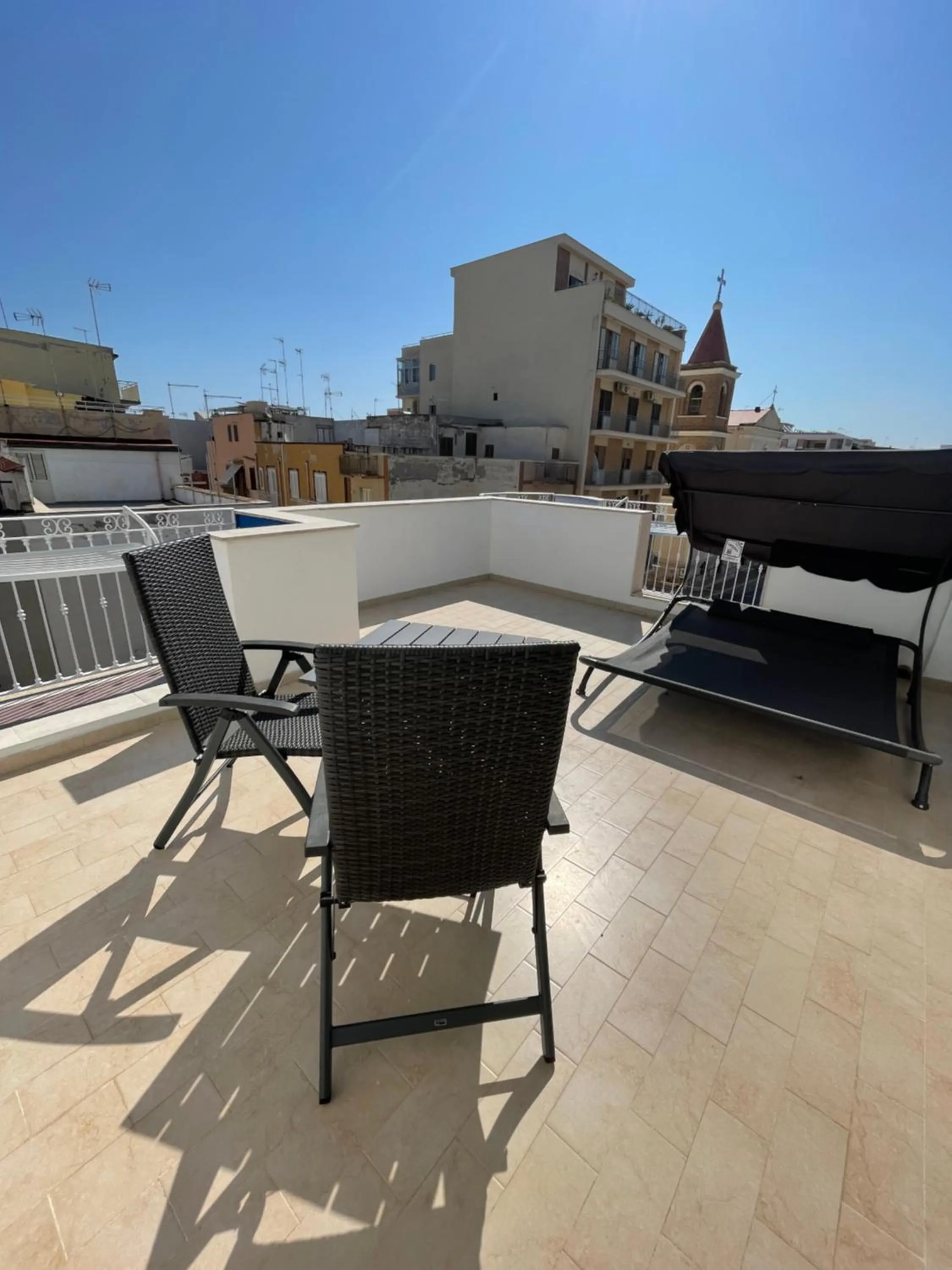 Balcony/Terrace in M&M rooms Margherita di Savoia