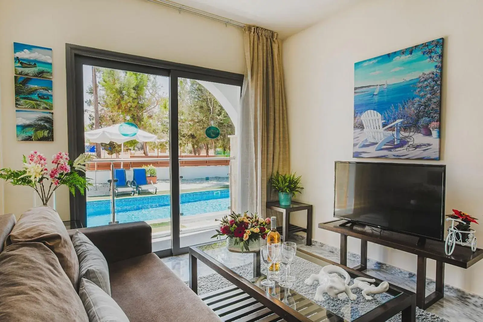 Two-Bedroom Suite in Latchi Escape Hotel and Suites Two-Bedroom Suite in Latchi Escape Hotel and Suites