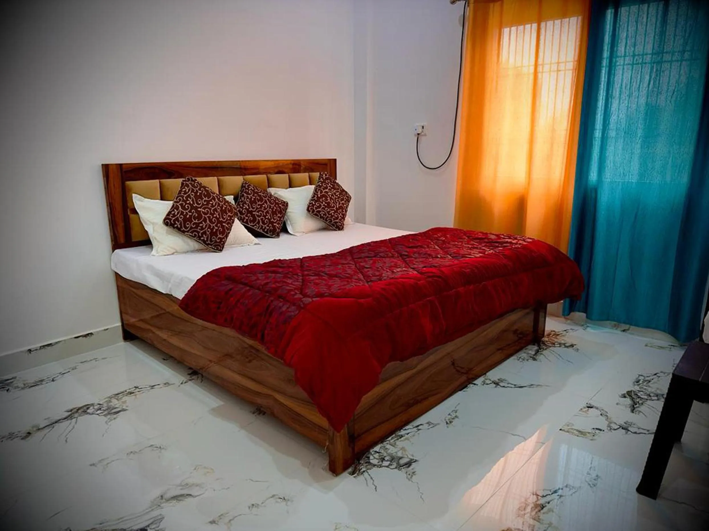 Bedroom, Bed in RAMALAYAM