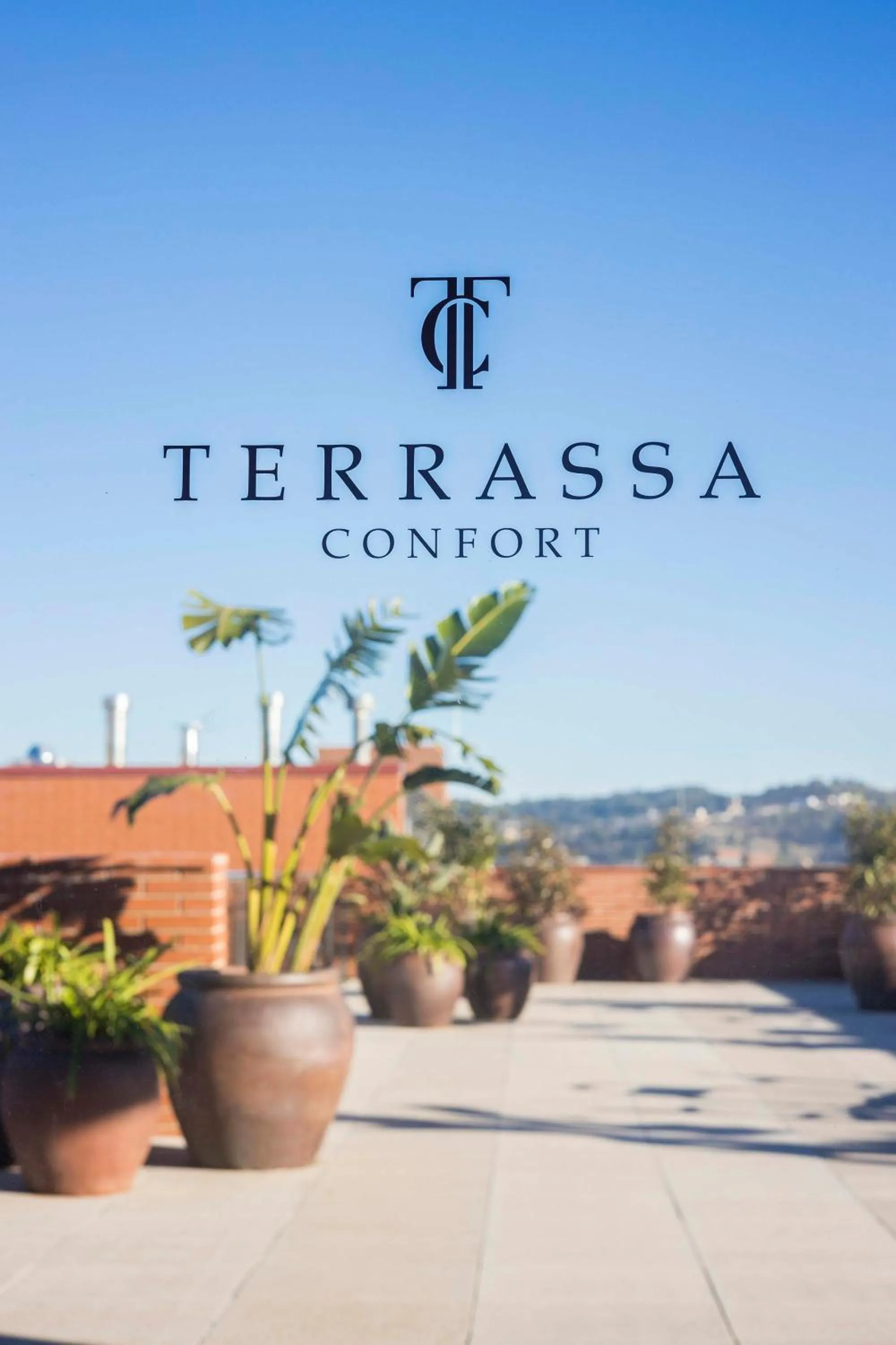 Property logo or sign in Hotel Terrassa Confort