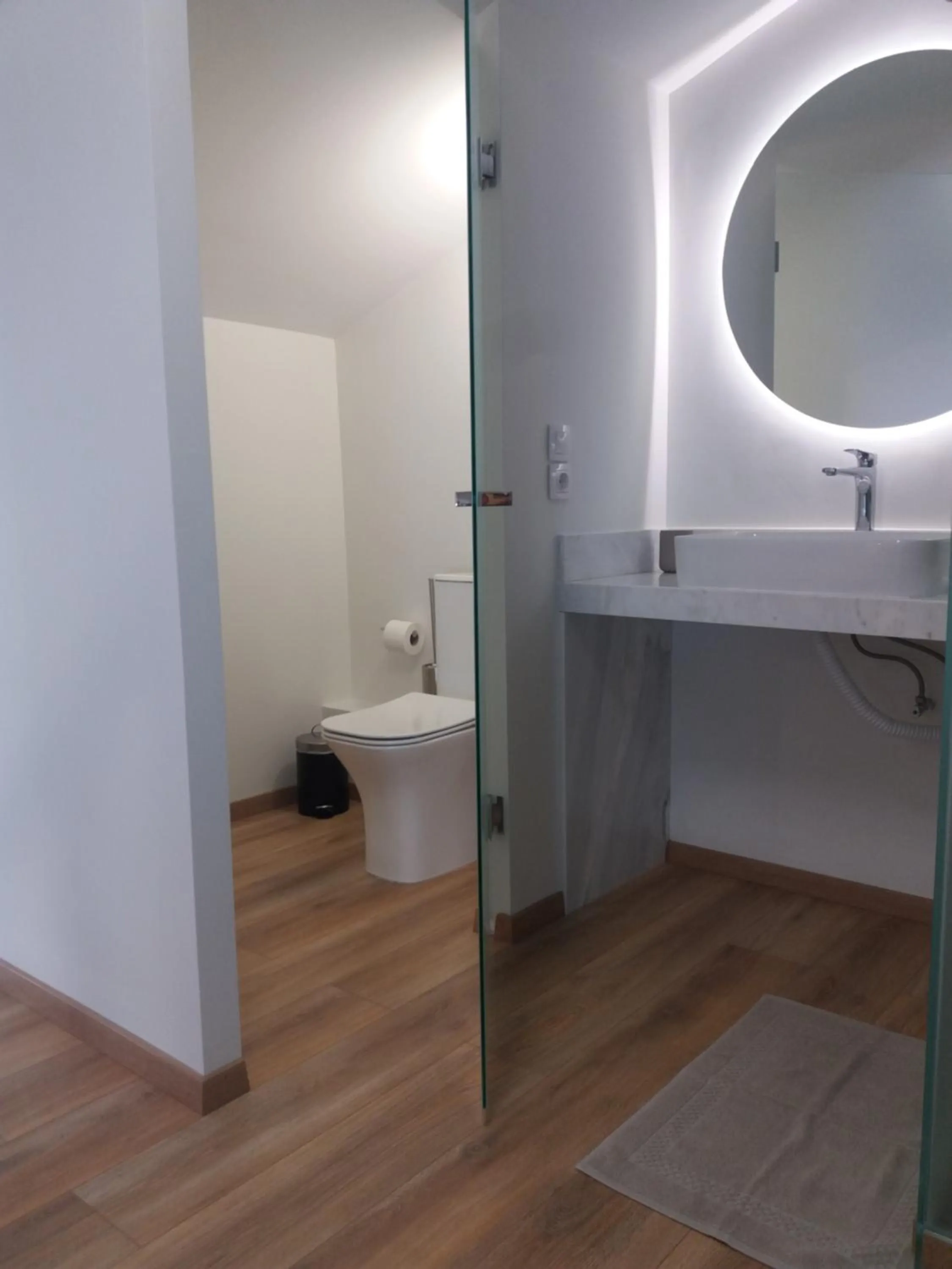 Toilet in Stavento Hotel & Resort, new experience
