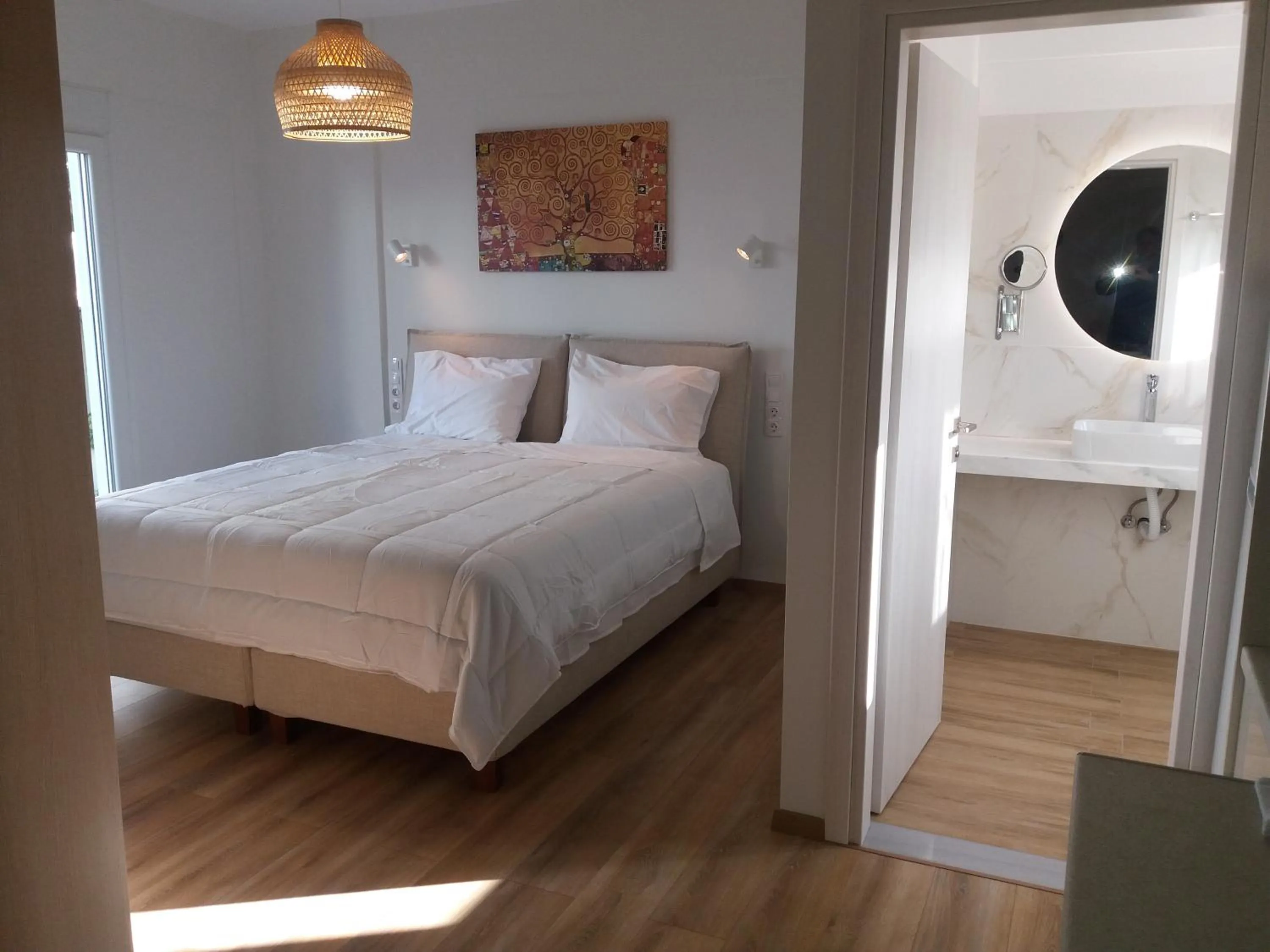 Bed in Stavento Hotel & Resort, new experience