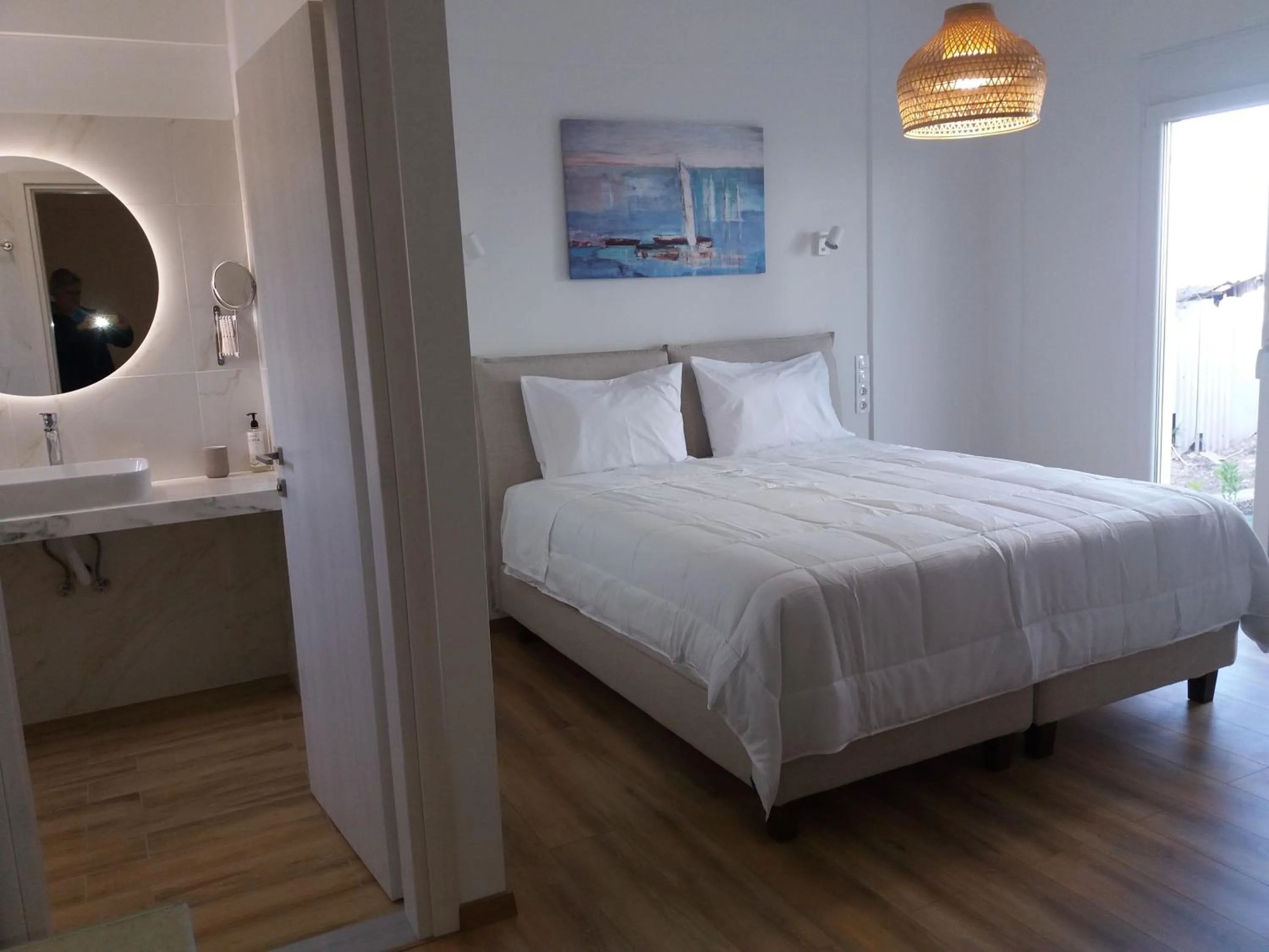 Bed in Stavento Hotel & Resort, new experience