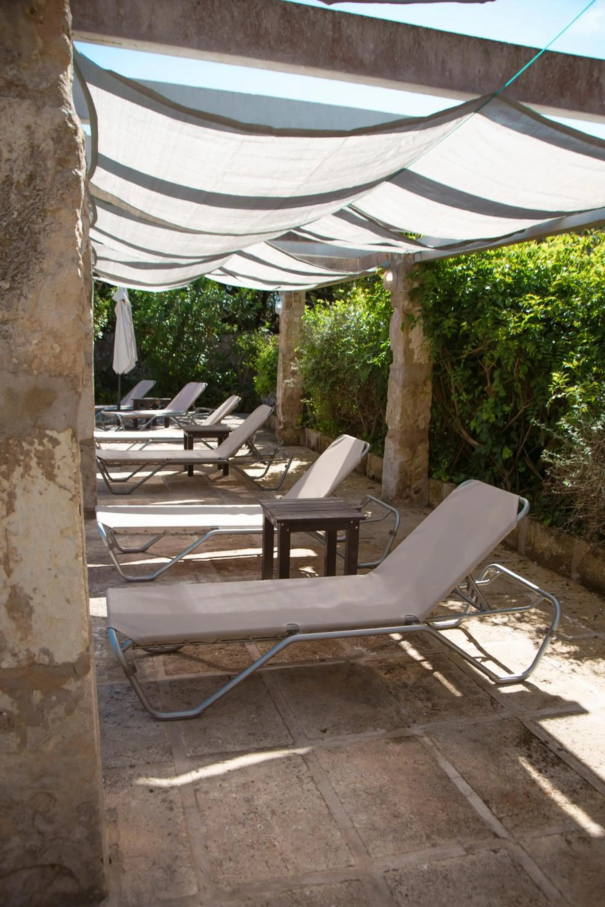 Swimming pool in Hotel Rural Biniarroca - Adults Only