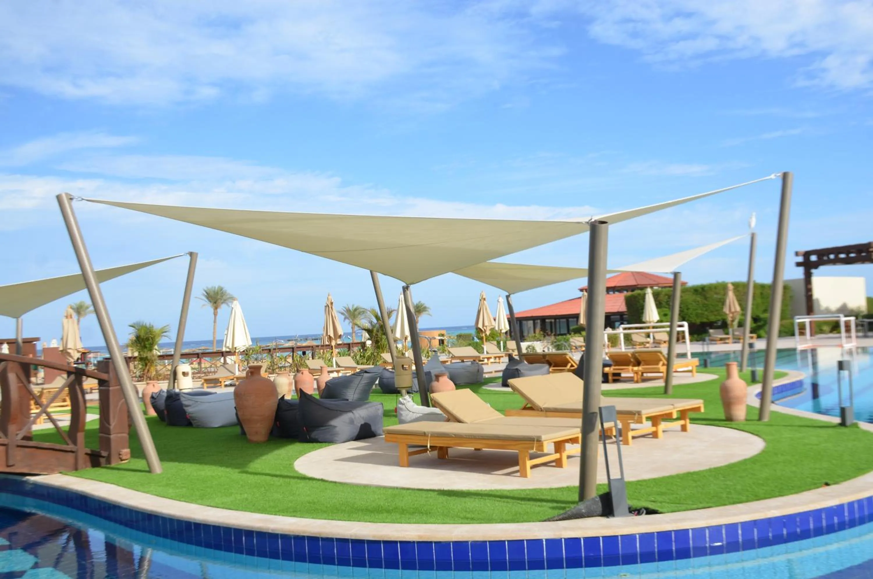 Swimming pool in True Beach Resort