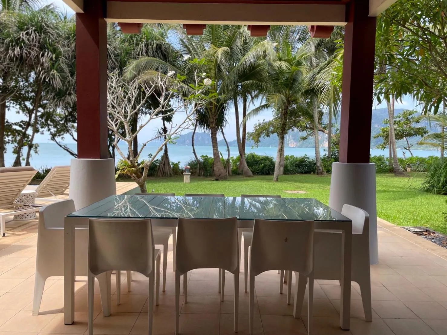 Property building in Amatapura Beachfront Villa 1, SHA Certified