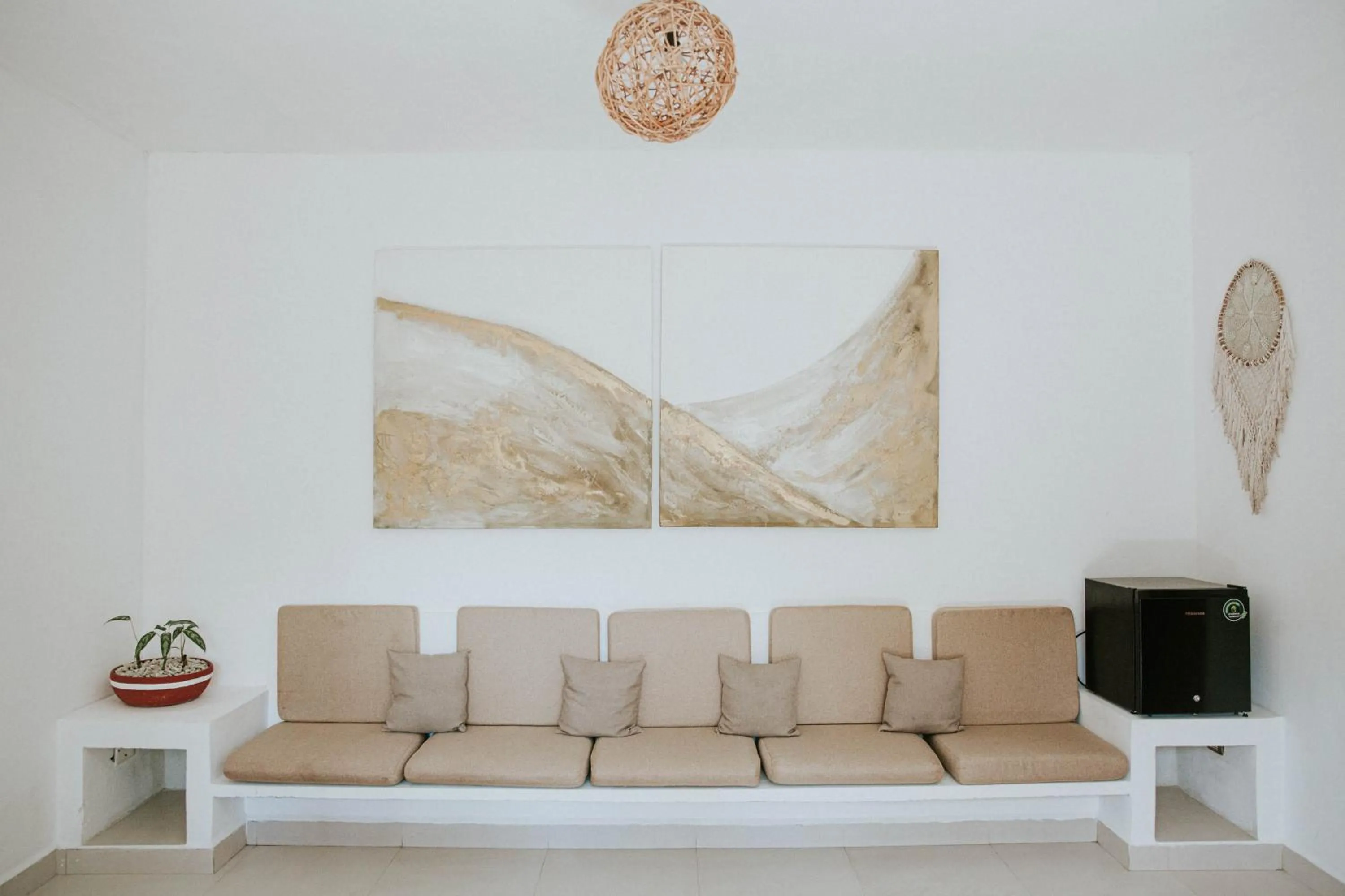 Seating area in Enigmatic Hotel Experience