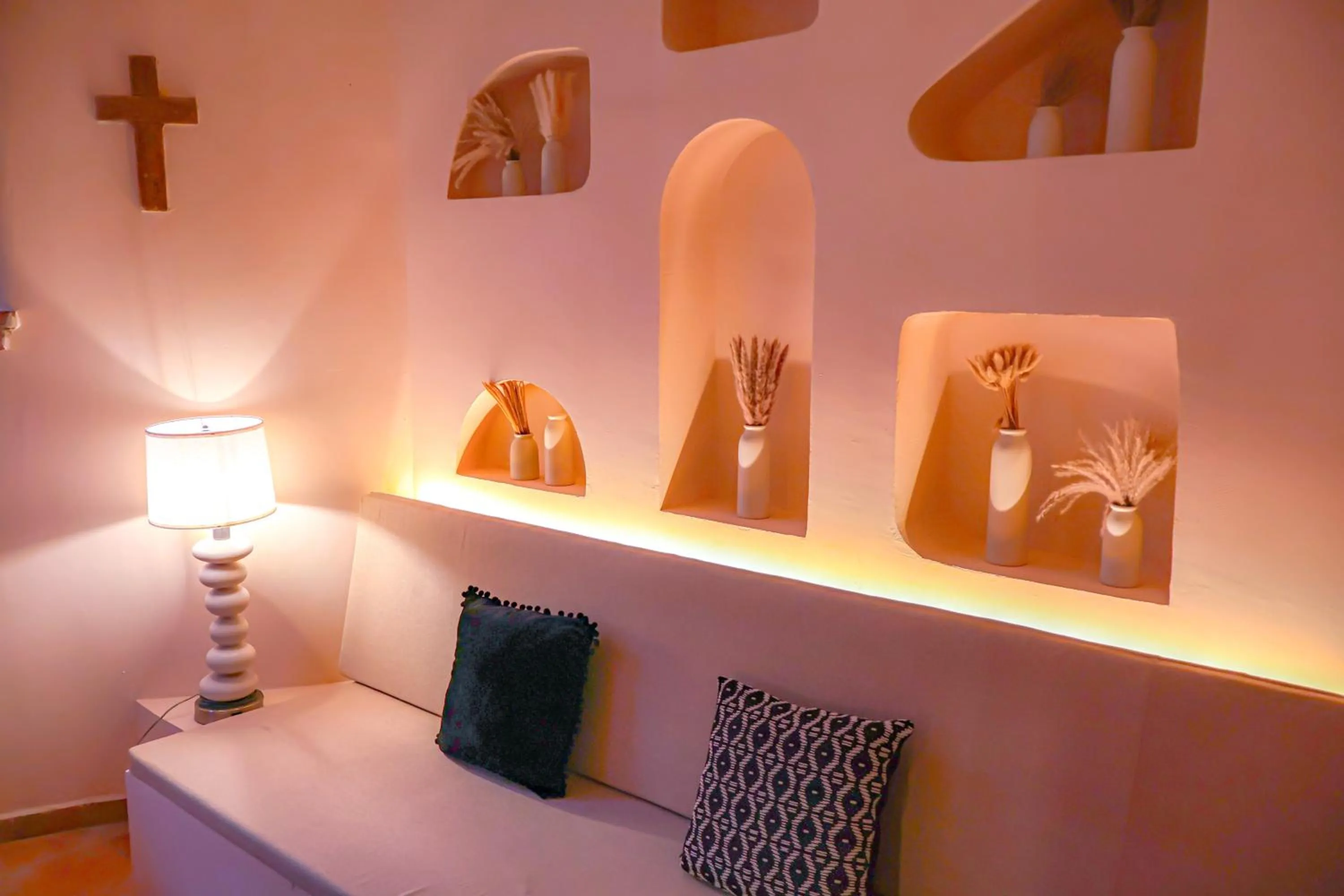 Living room in Enigmatic Hotel Experience