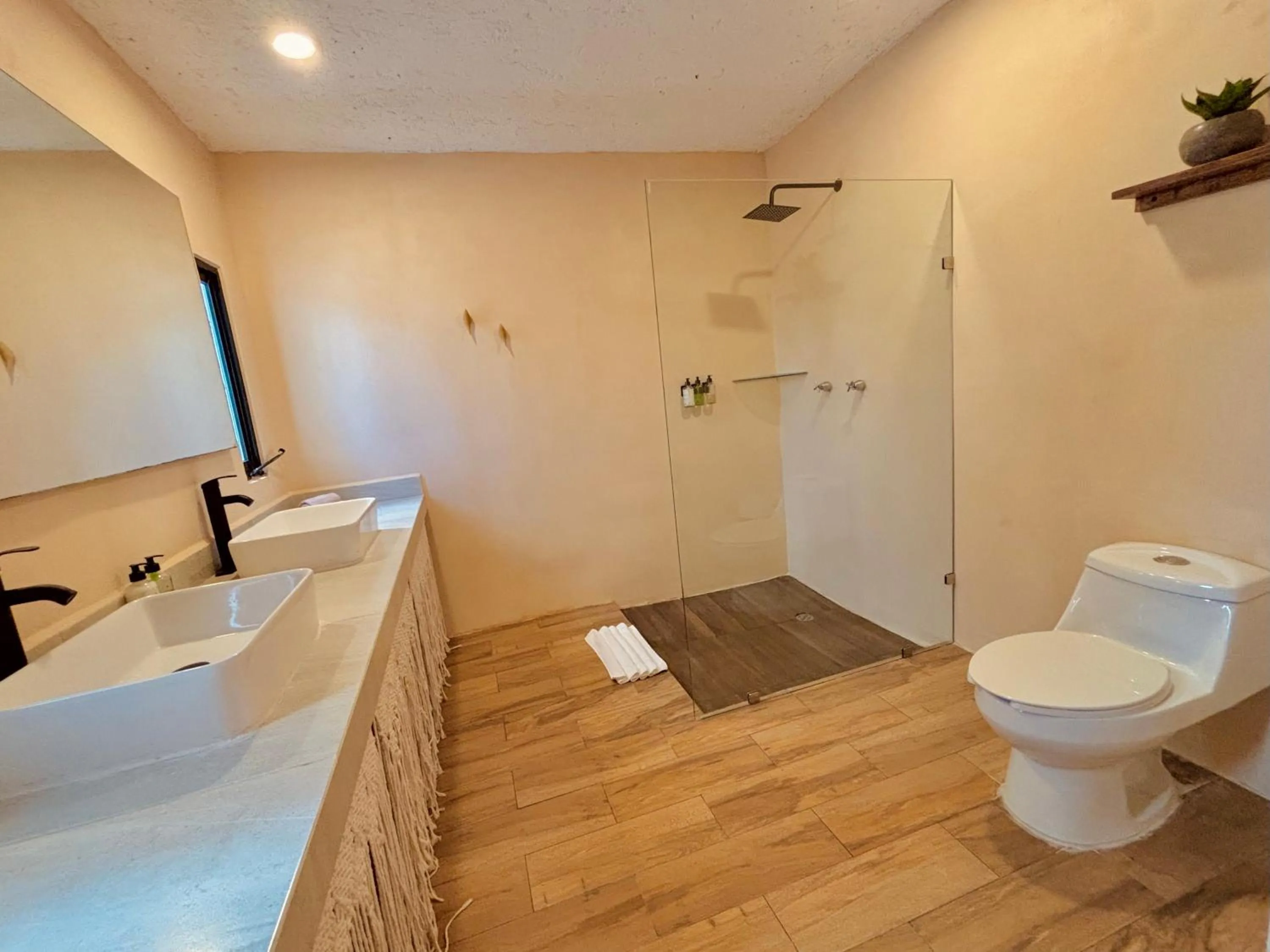 Shower in Enigmatic Hotel Experience