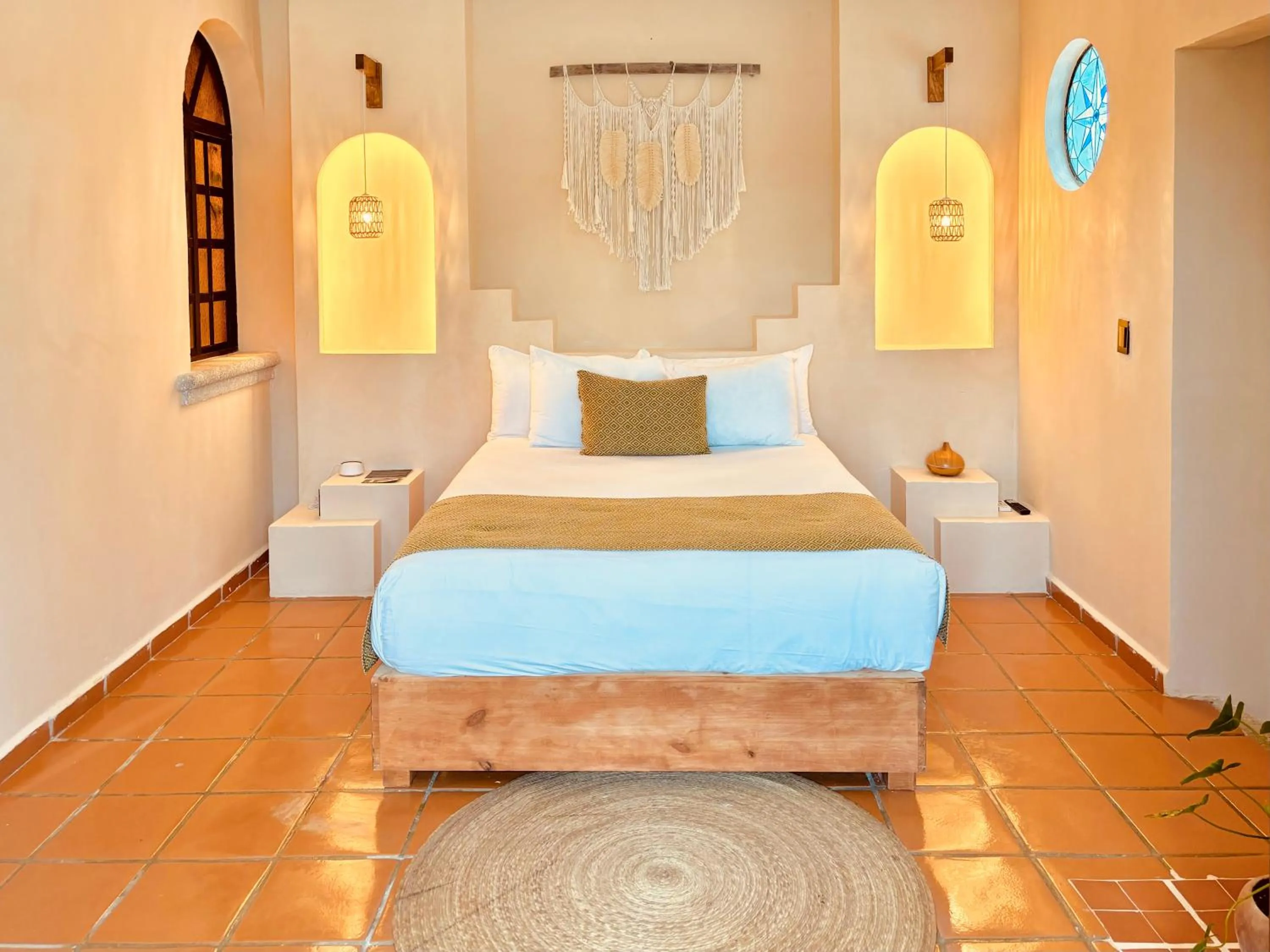 Bed in Enigmatic Hotel Experience