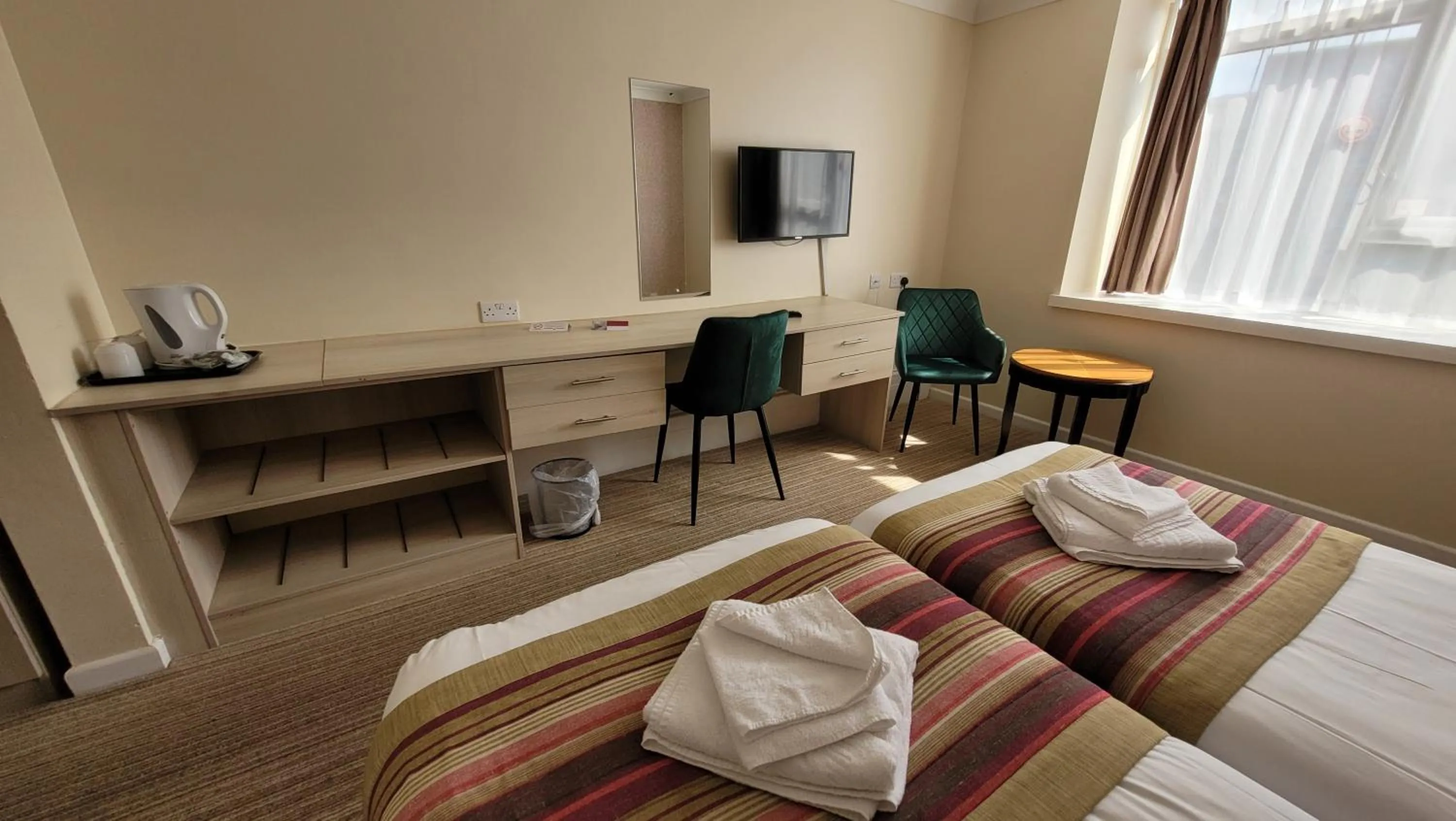 Bed in Heathlands Hotel