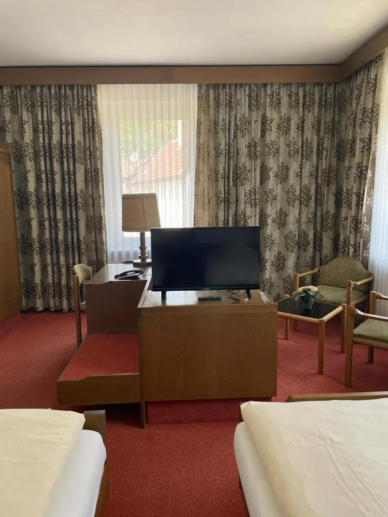 Bed in Hotel zum Markgrafen