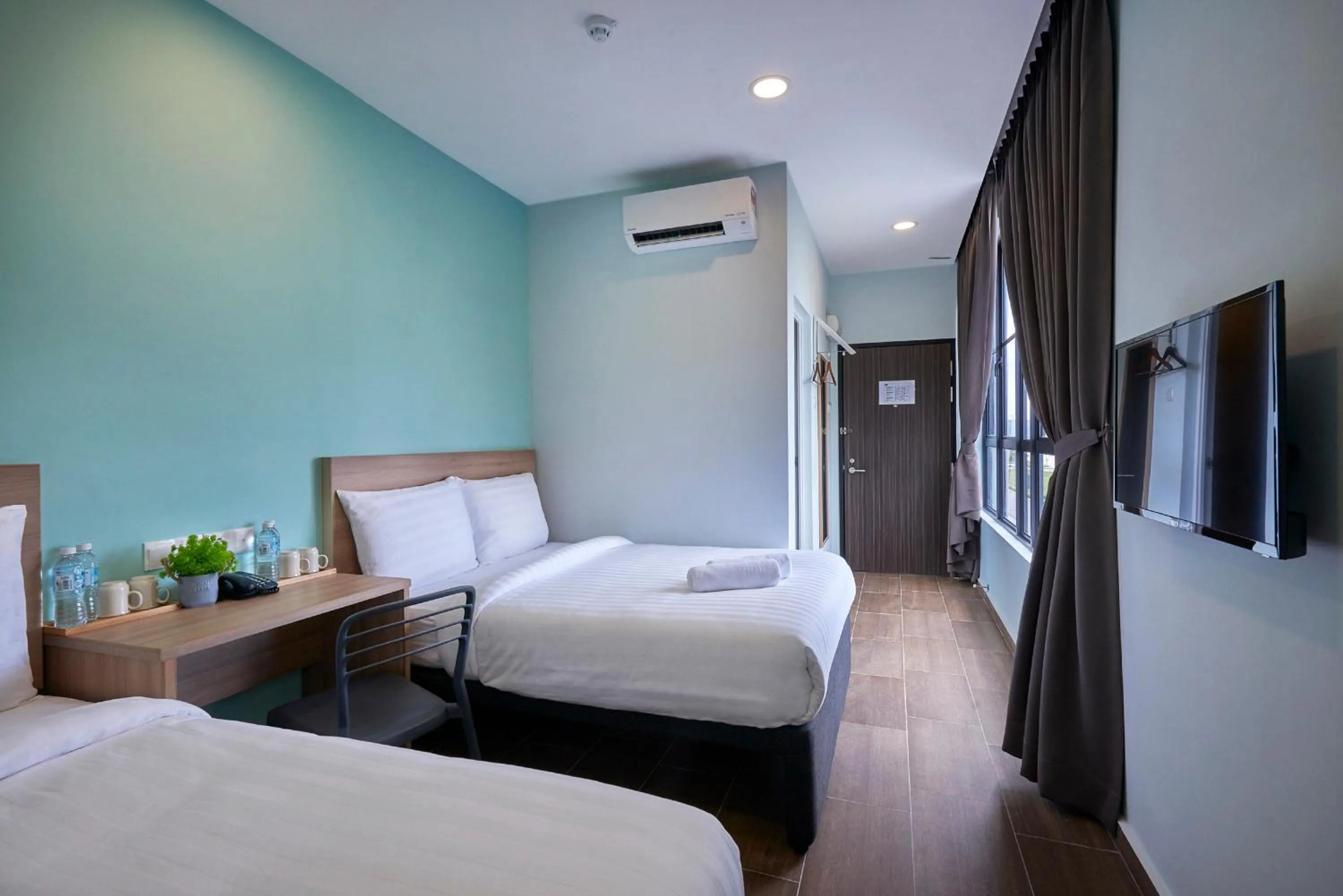 Bed in ZONE Hotels, Eco Grandeur