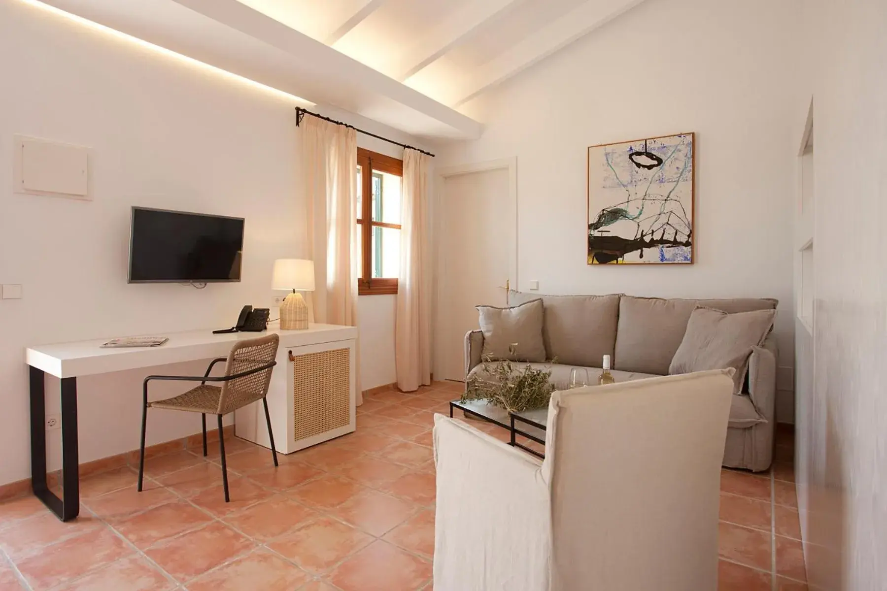 Junior Suite with Garden View in Principal Son Amoixa Junior Suite with Garden View in Principal Son Amoixa