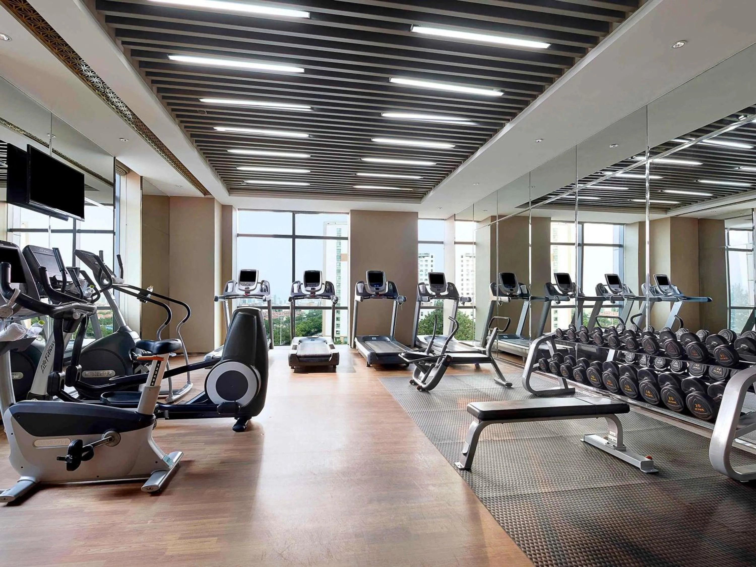Fitness centre/facilities in Pullman Weifang