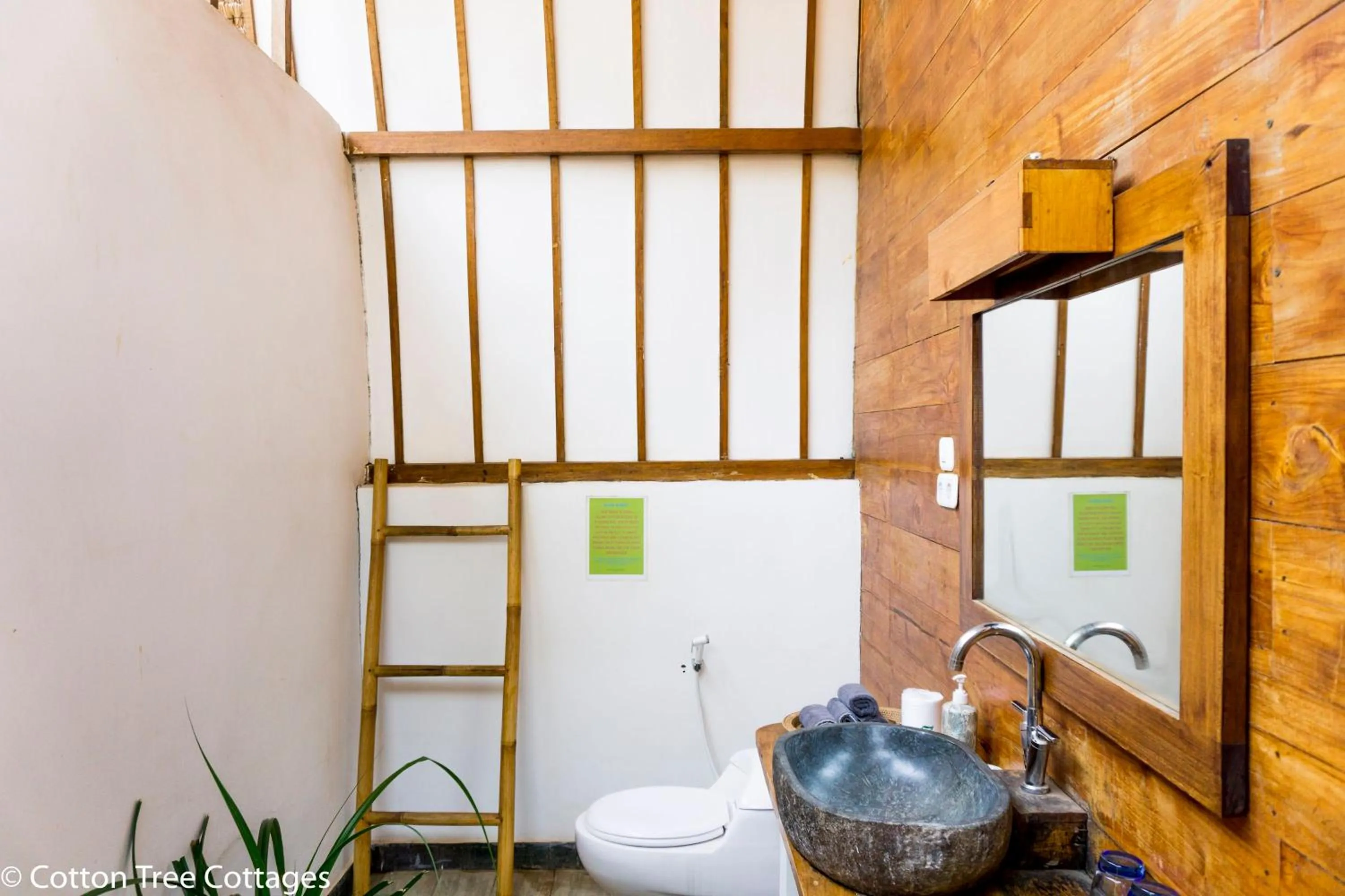 Bathroom in Cotton Tree Cottages