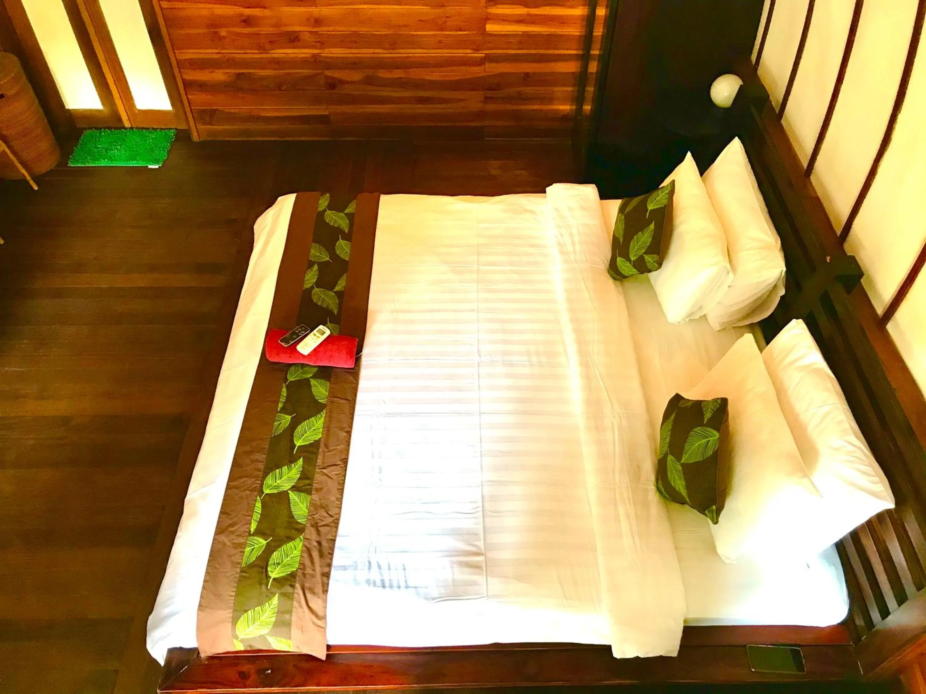 Bed in Cotton Tree Cottages