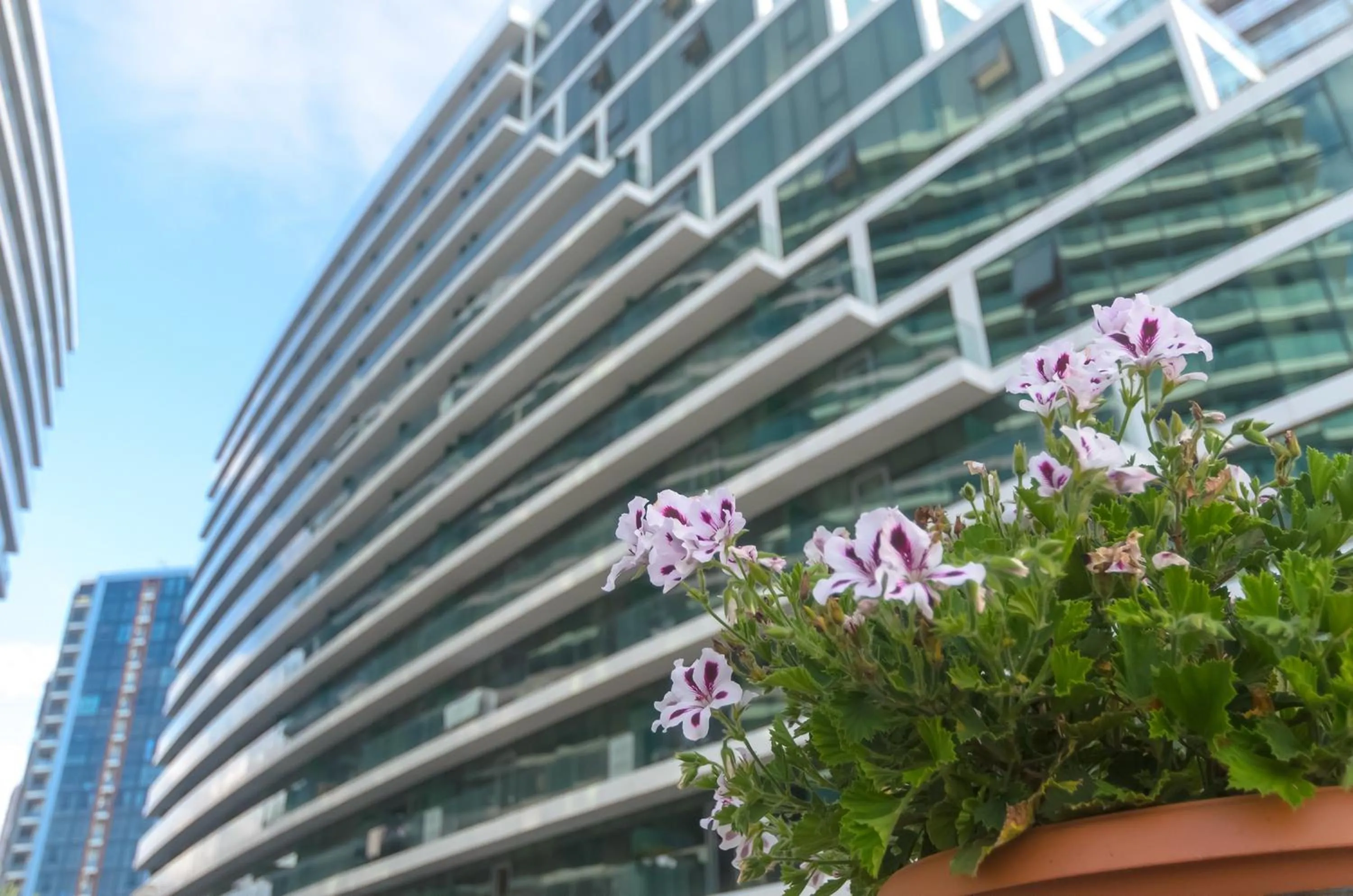 Property building in Beachfront Batumi View Apartments by GLOBALSTAY