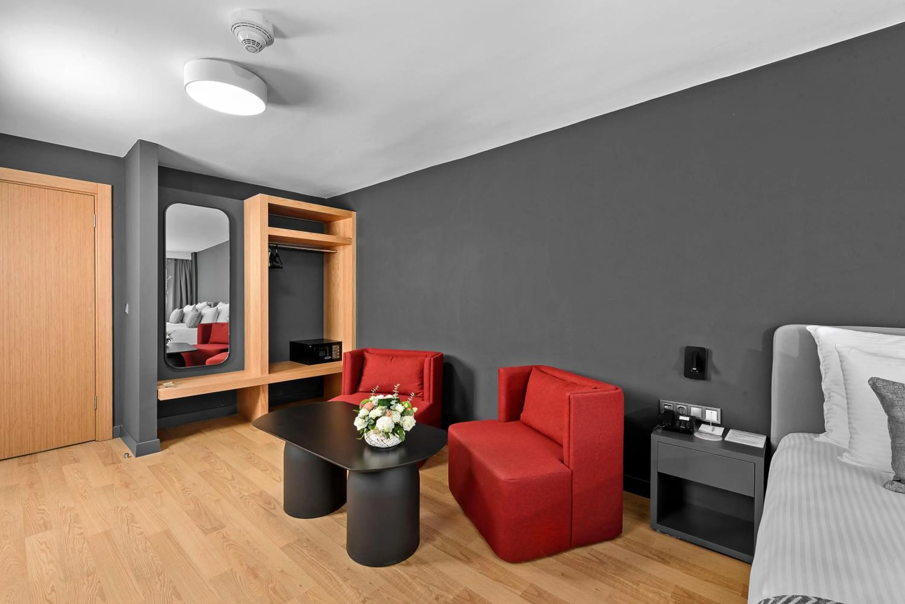 Bed in İbos Hotels Izmir