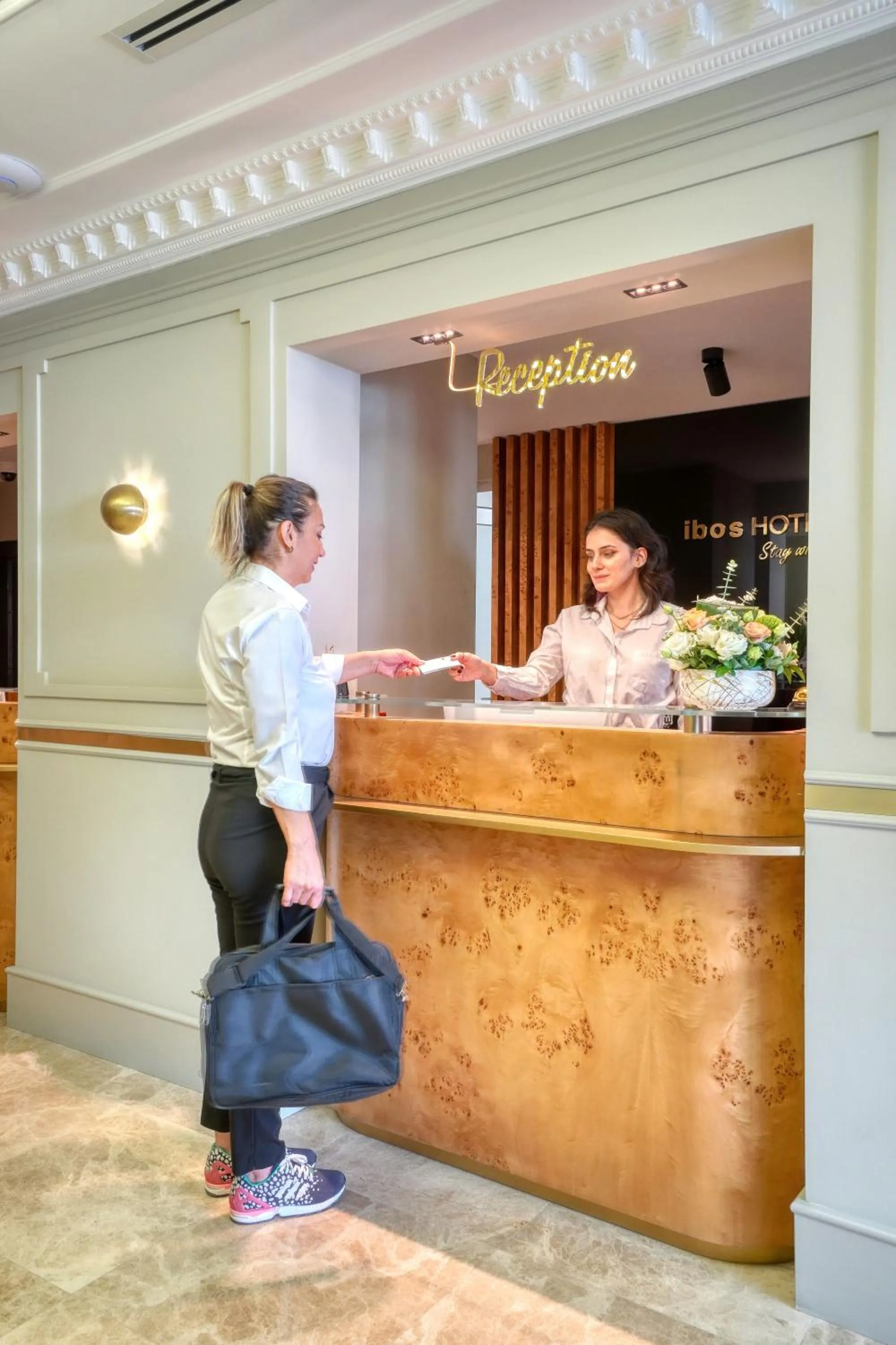 Staff in İbos Hotels Izmir