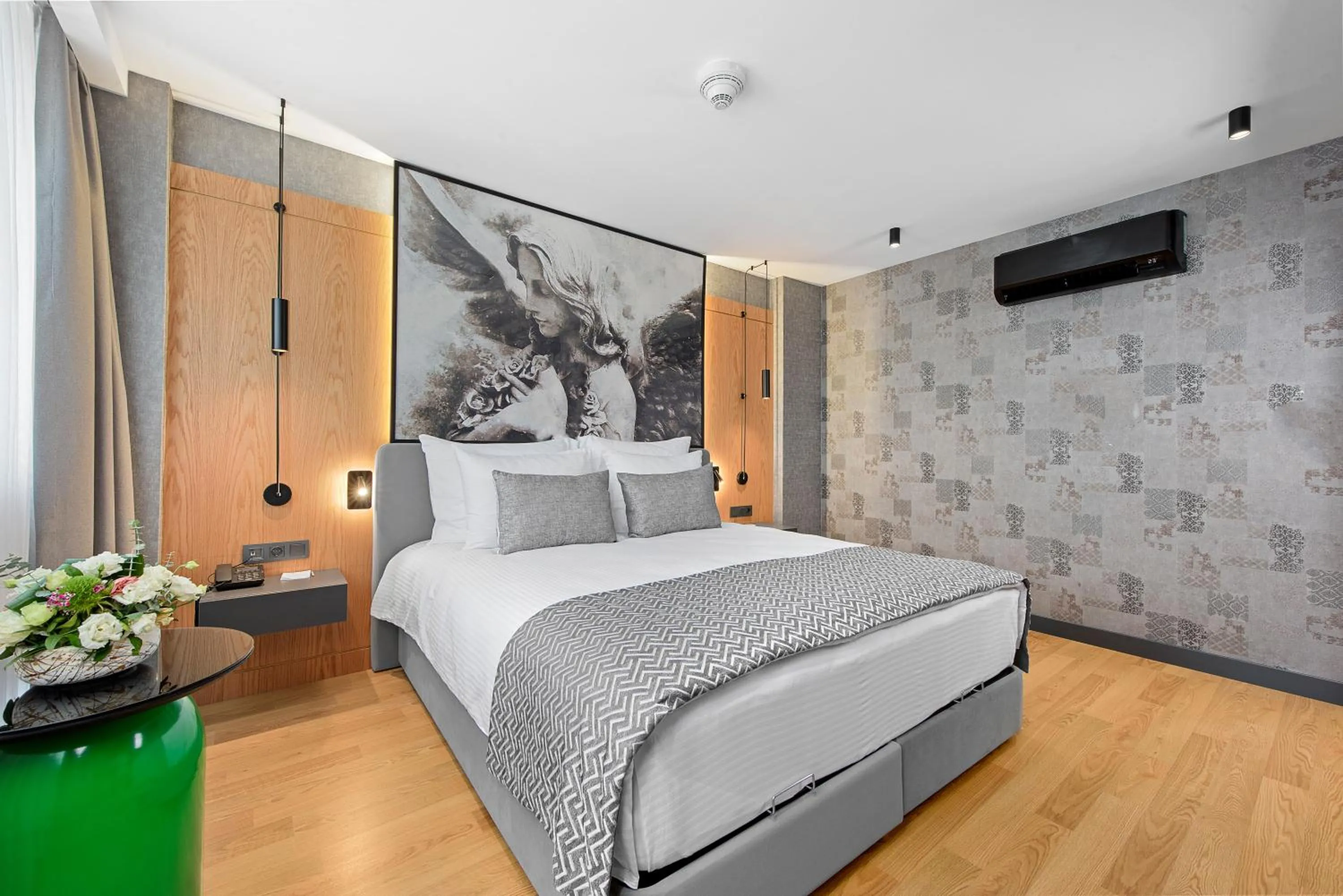 Bed in İbos Hotels Izmir