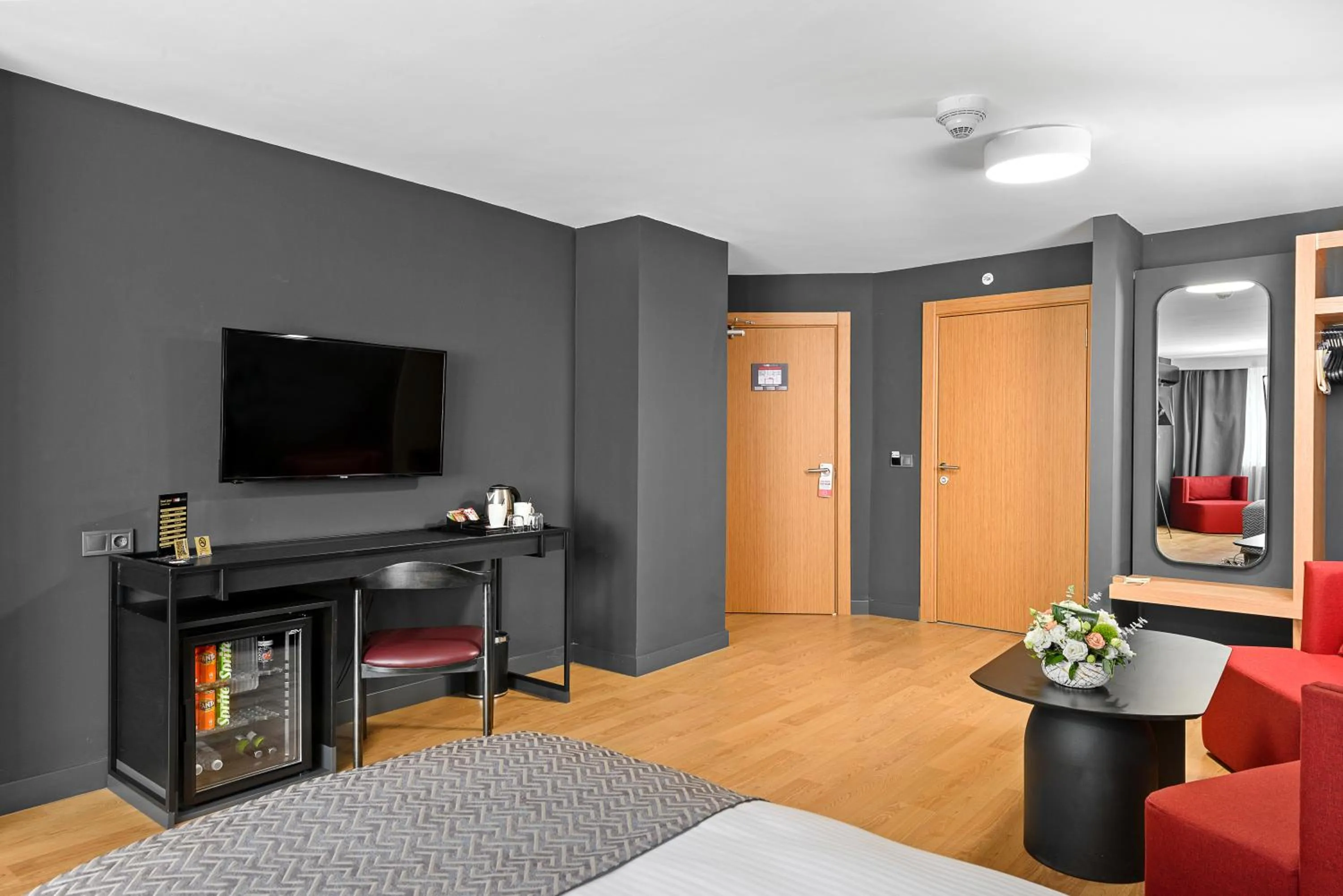 Bed in İbos Hotels Izmir