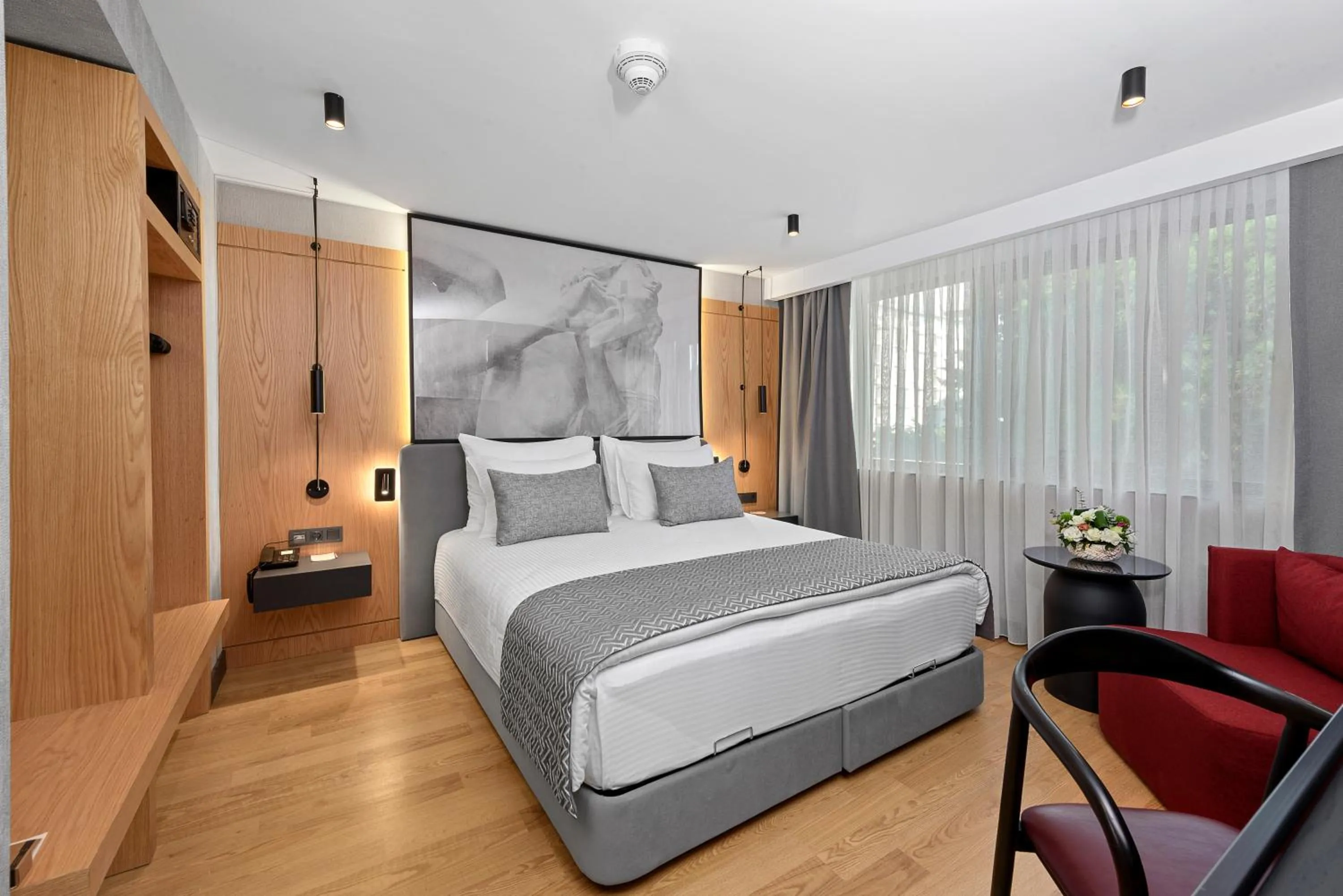 Bed in İbos Hotels Izmir