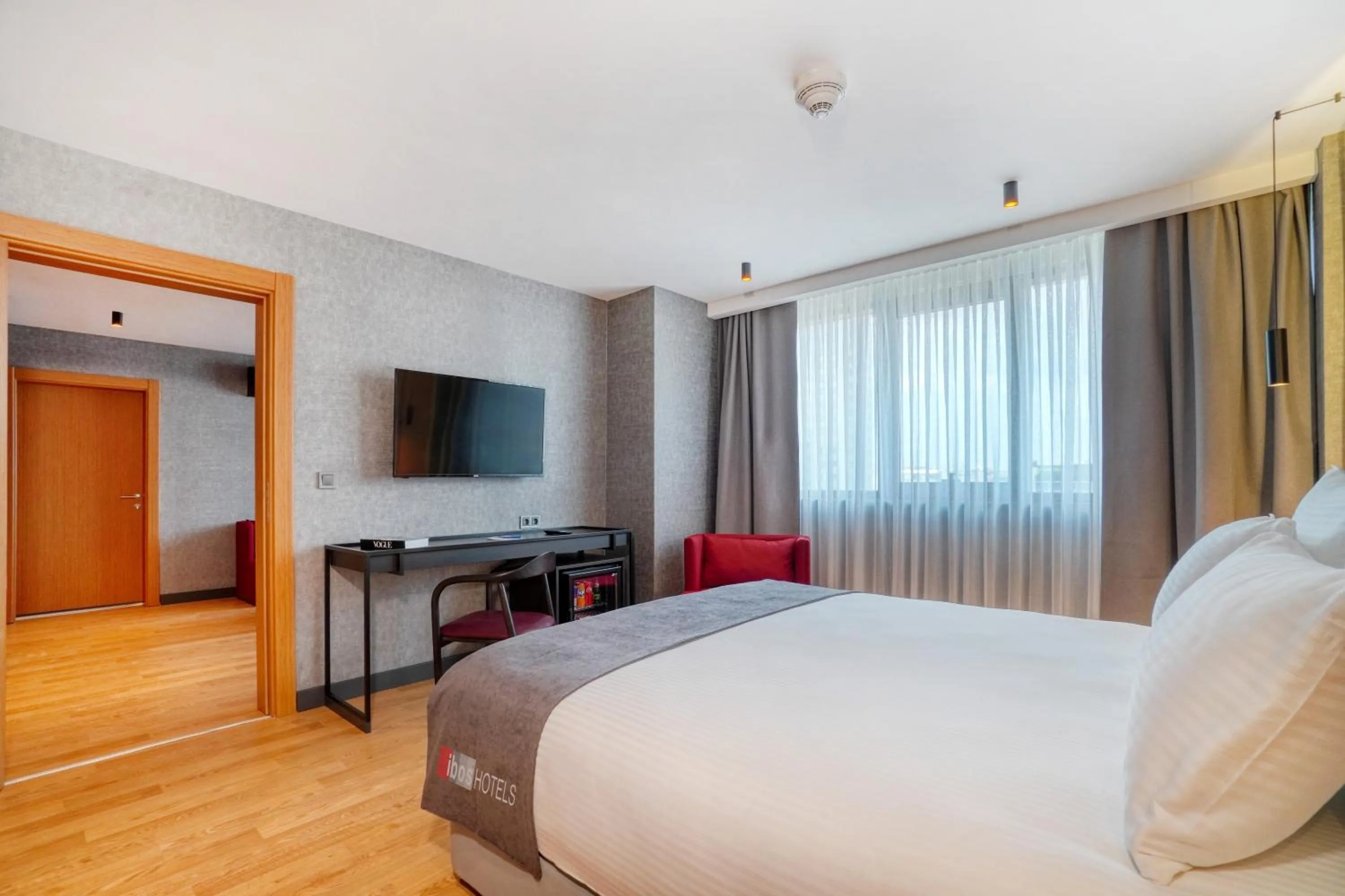 Bed in İbos Hotels Izmir
