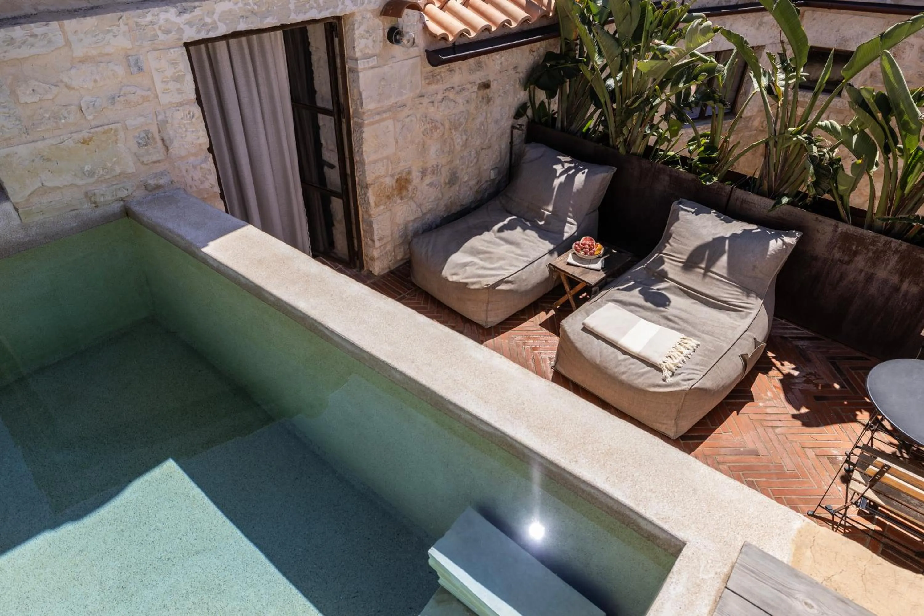 Patio in Amalen Suites Adults Only