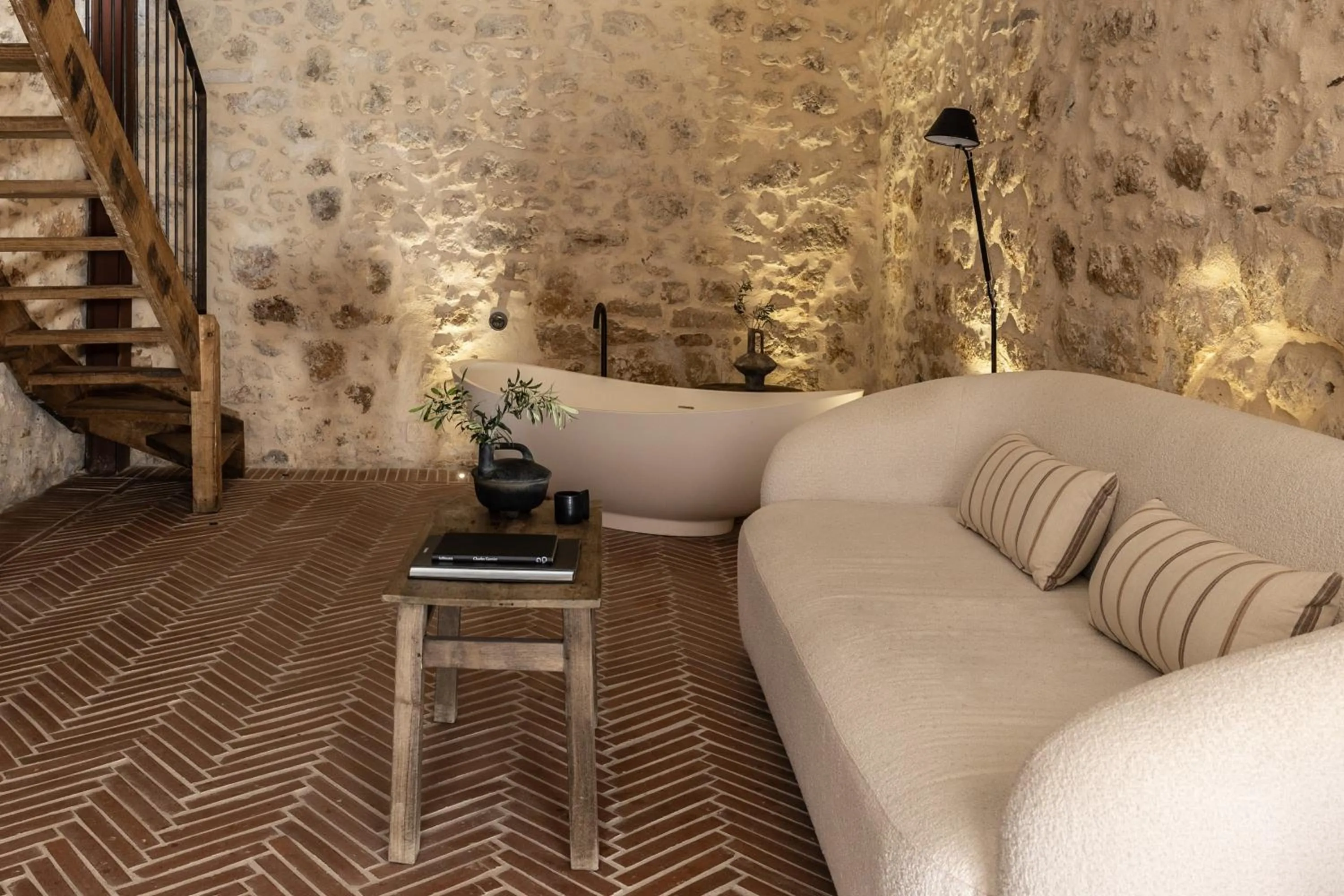 Living room in Amalen Suites Adults Only