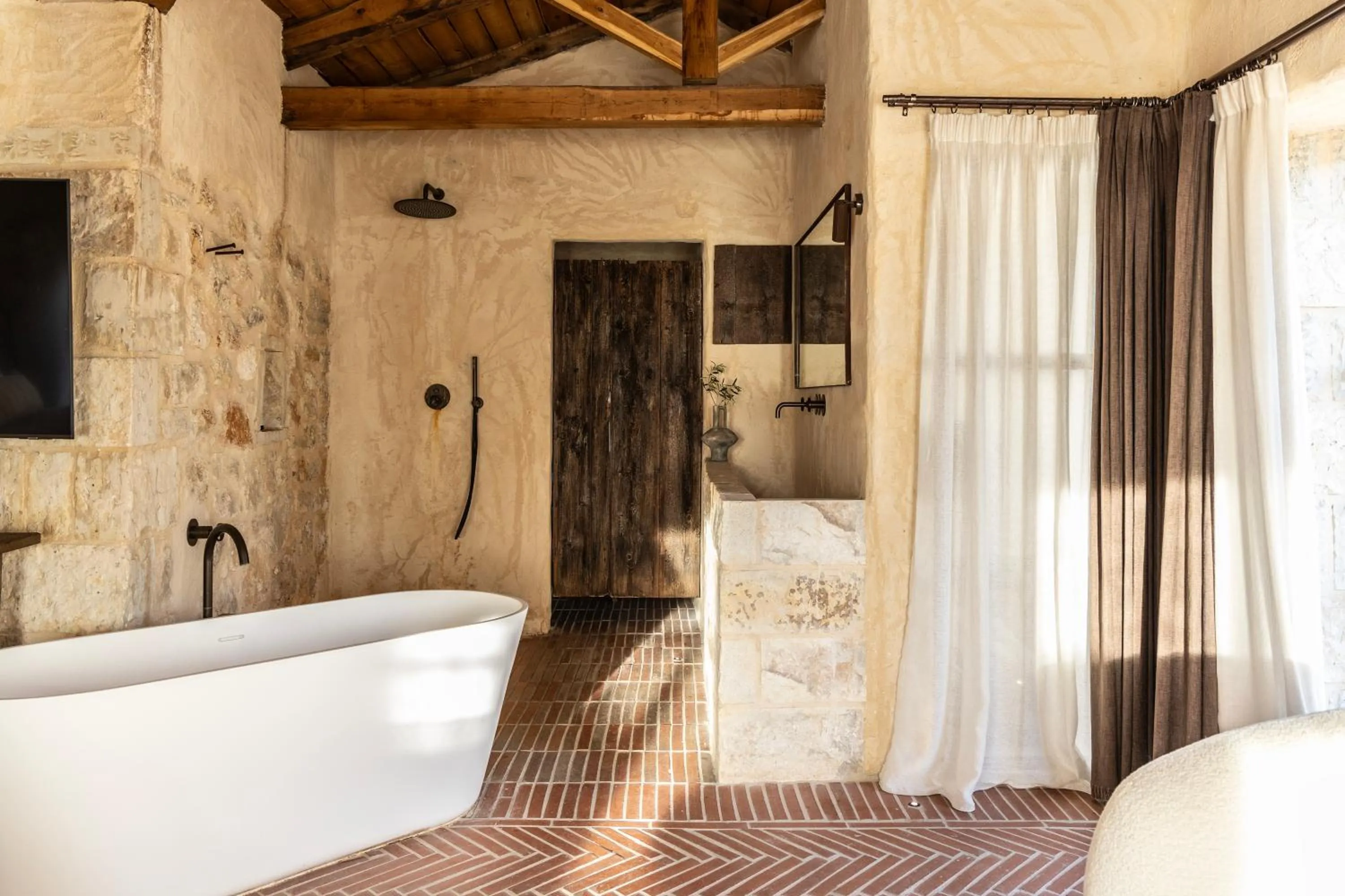 Shower in Amalen Suites Adults Only