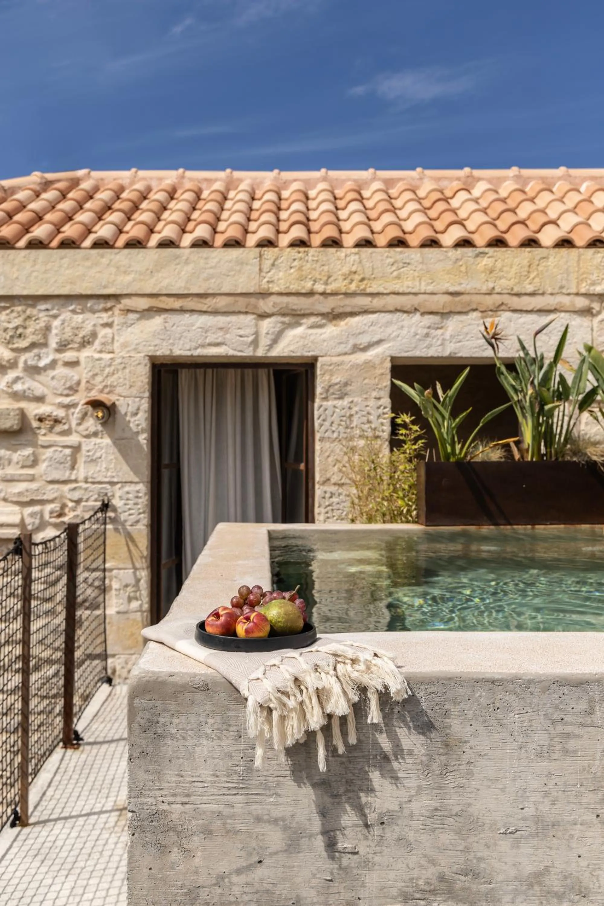 Swimming pool in Amalen Suites Adults Only