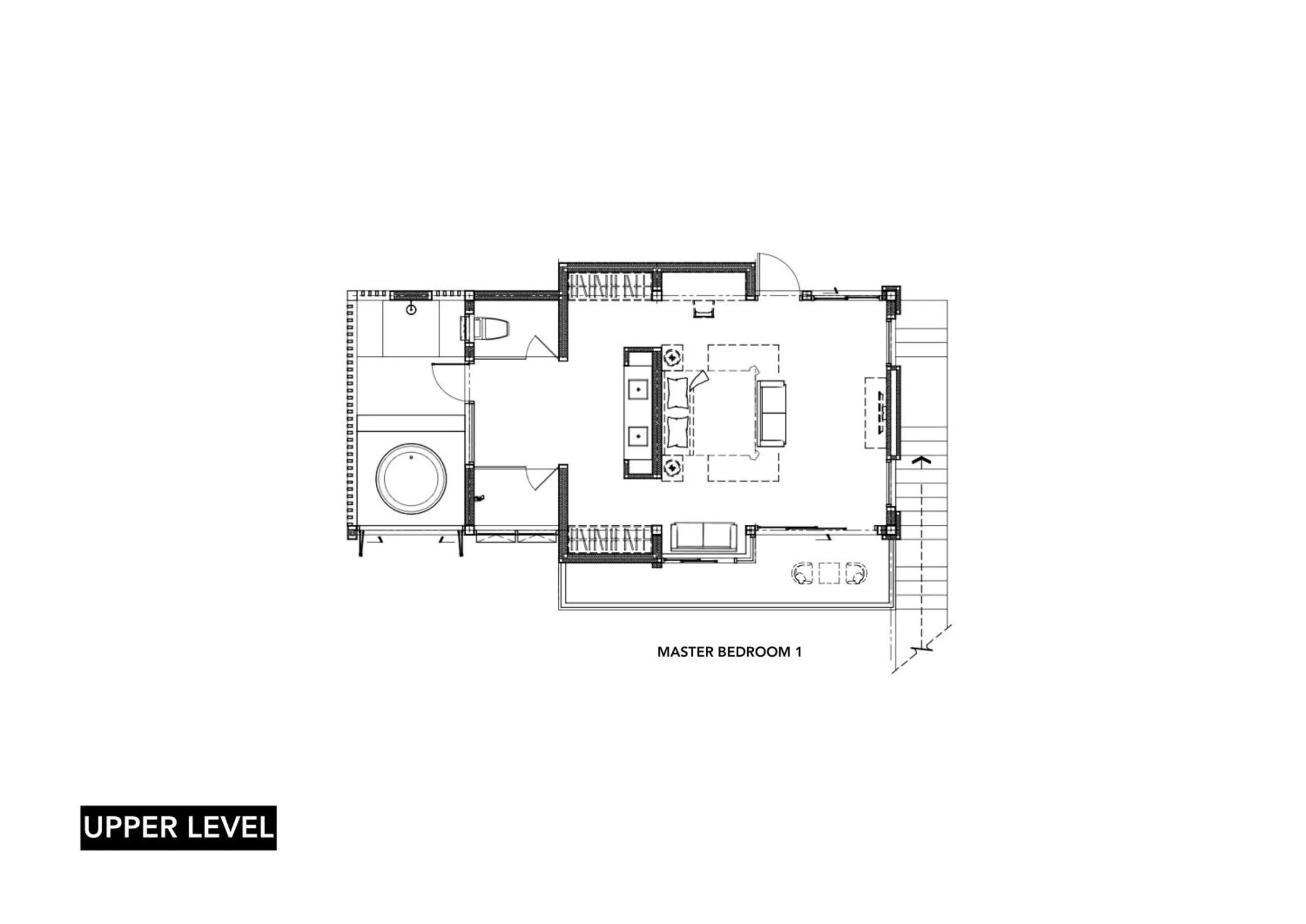 Floor plan in Villa La Prana