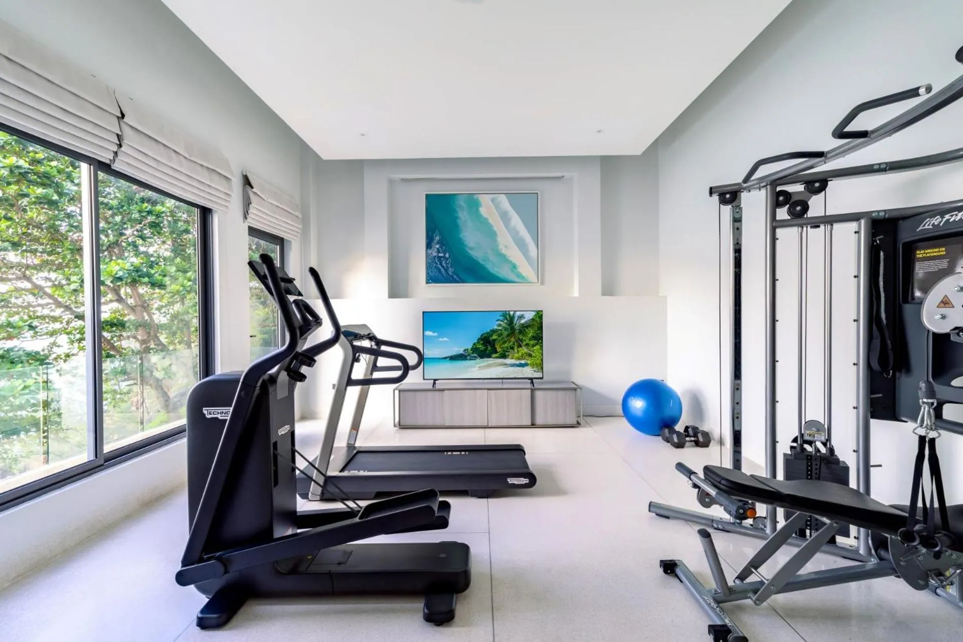 Fitness centre/facilities in Villa La Prana