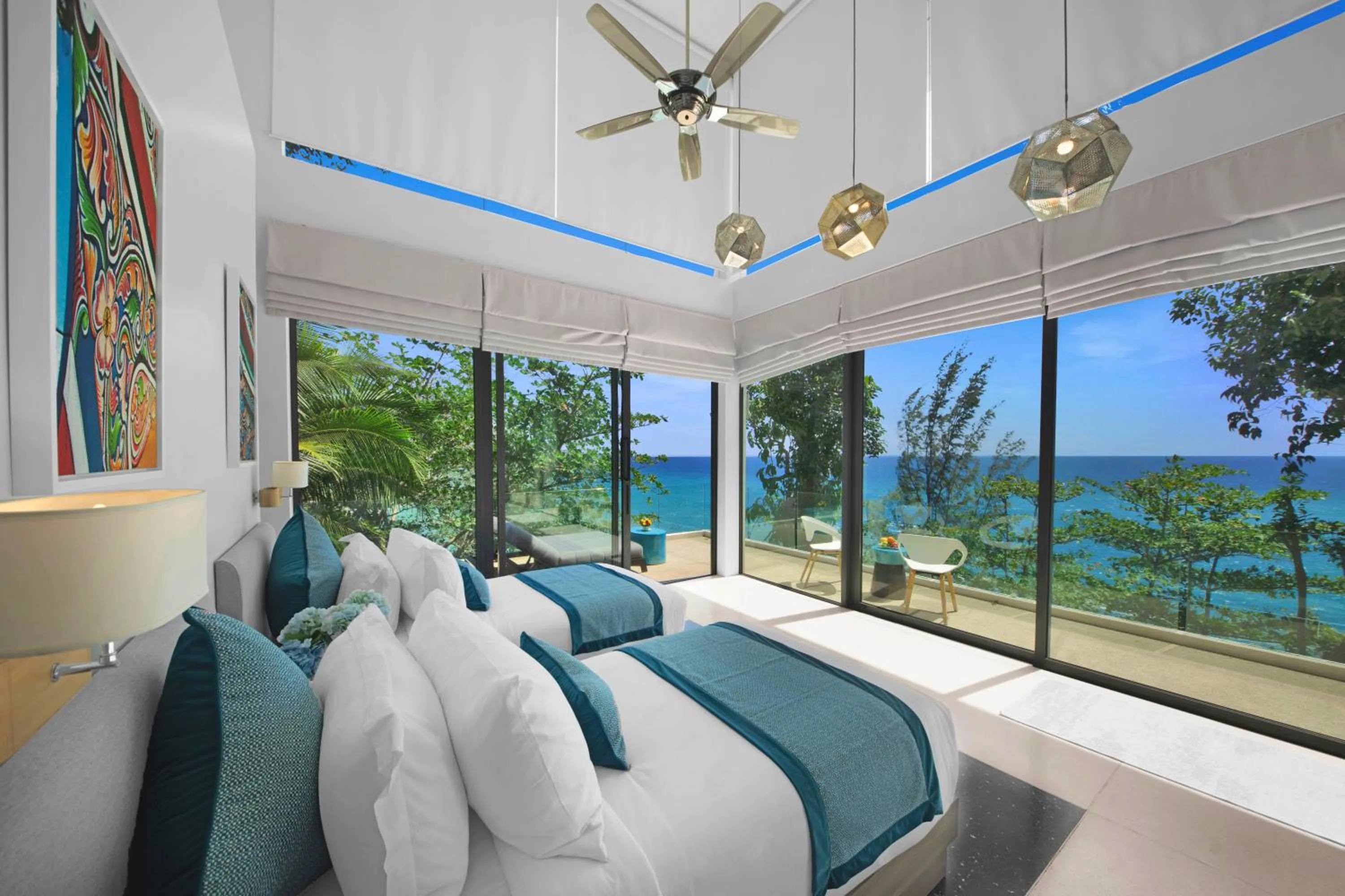 Bed in Villa La Prana