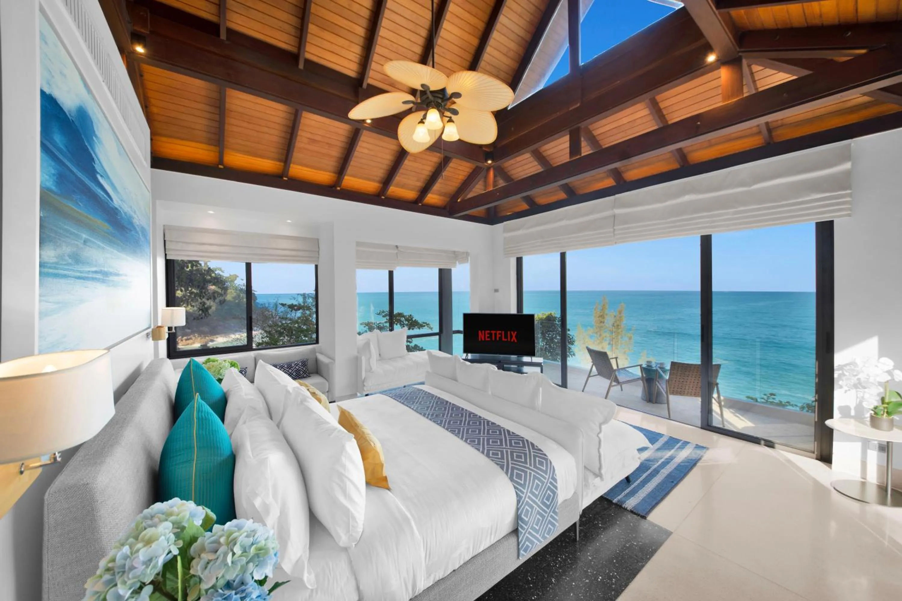 Bed in Villa La Prana