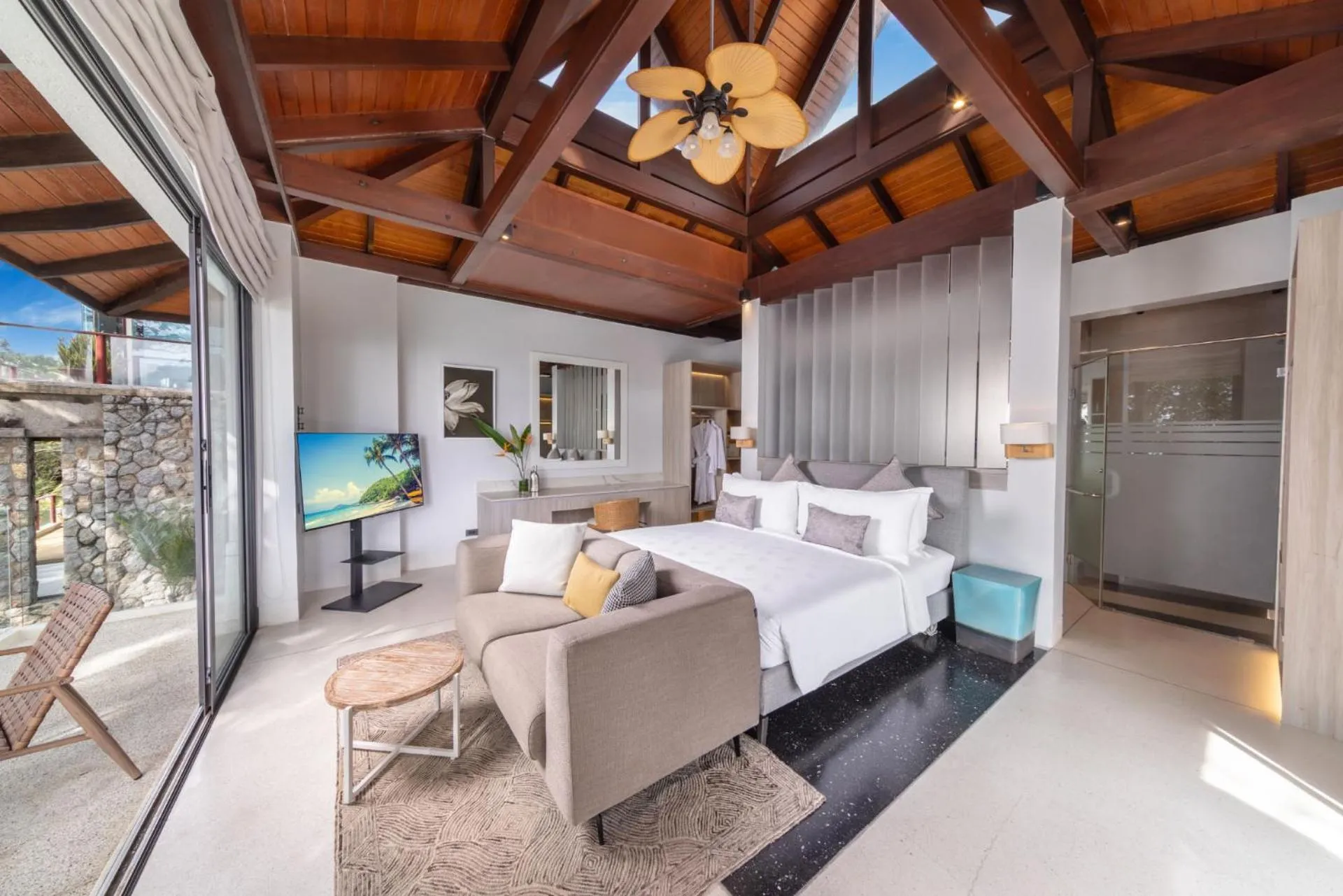 Bed in Villa La Prana