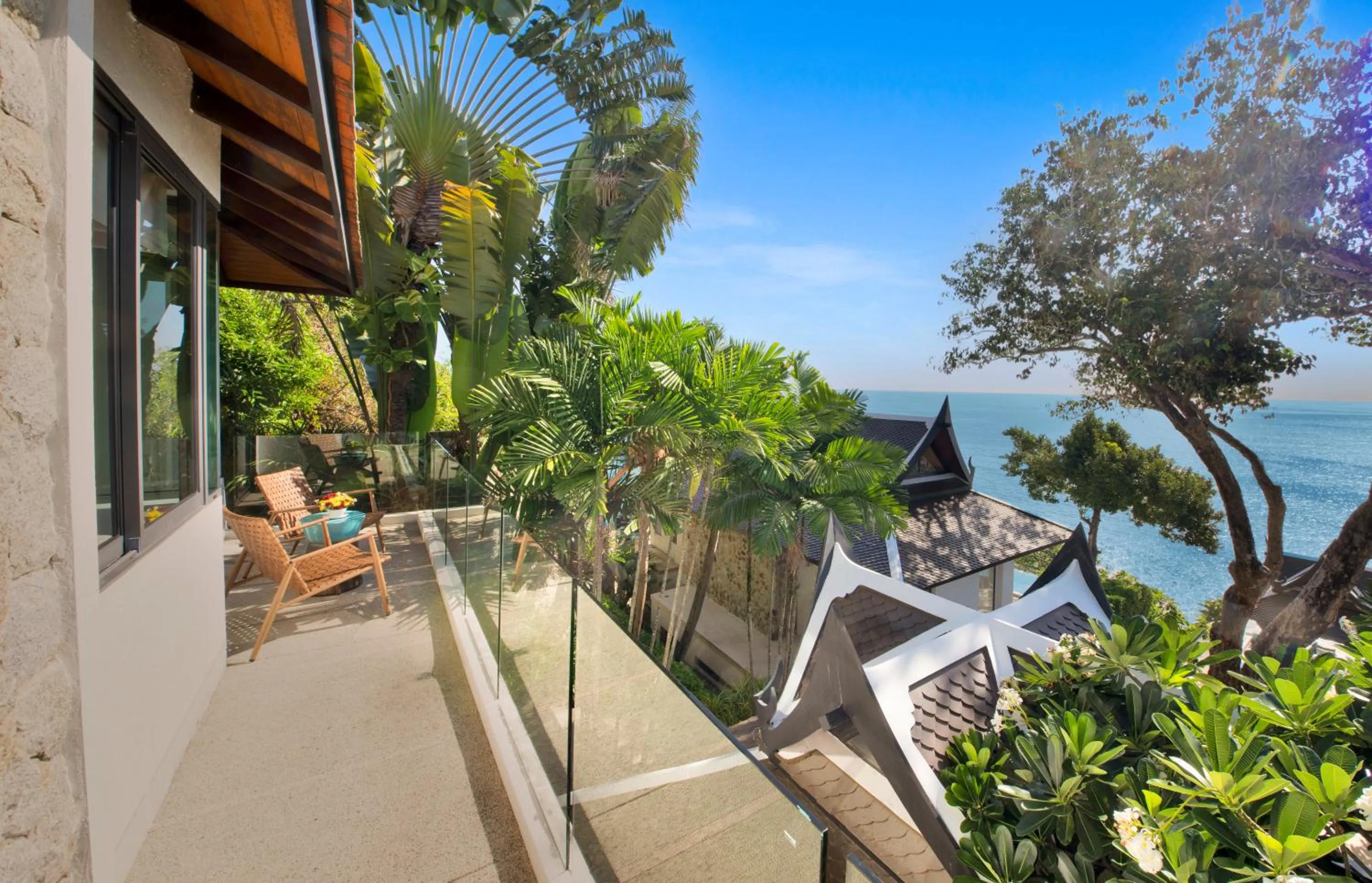 Balcony/Terrace in Villa La Prana