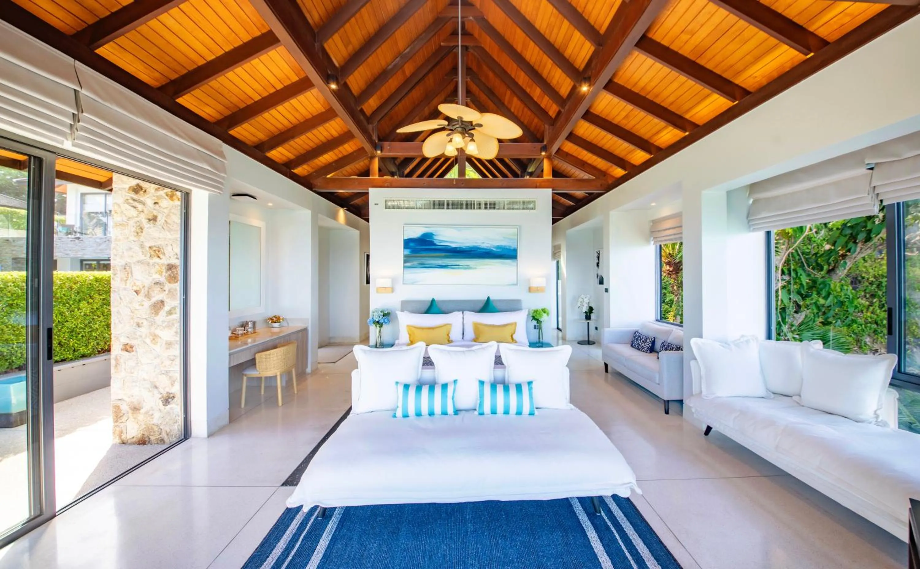 Bed in Villa La Prana