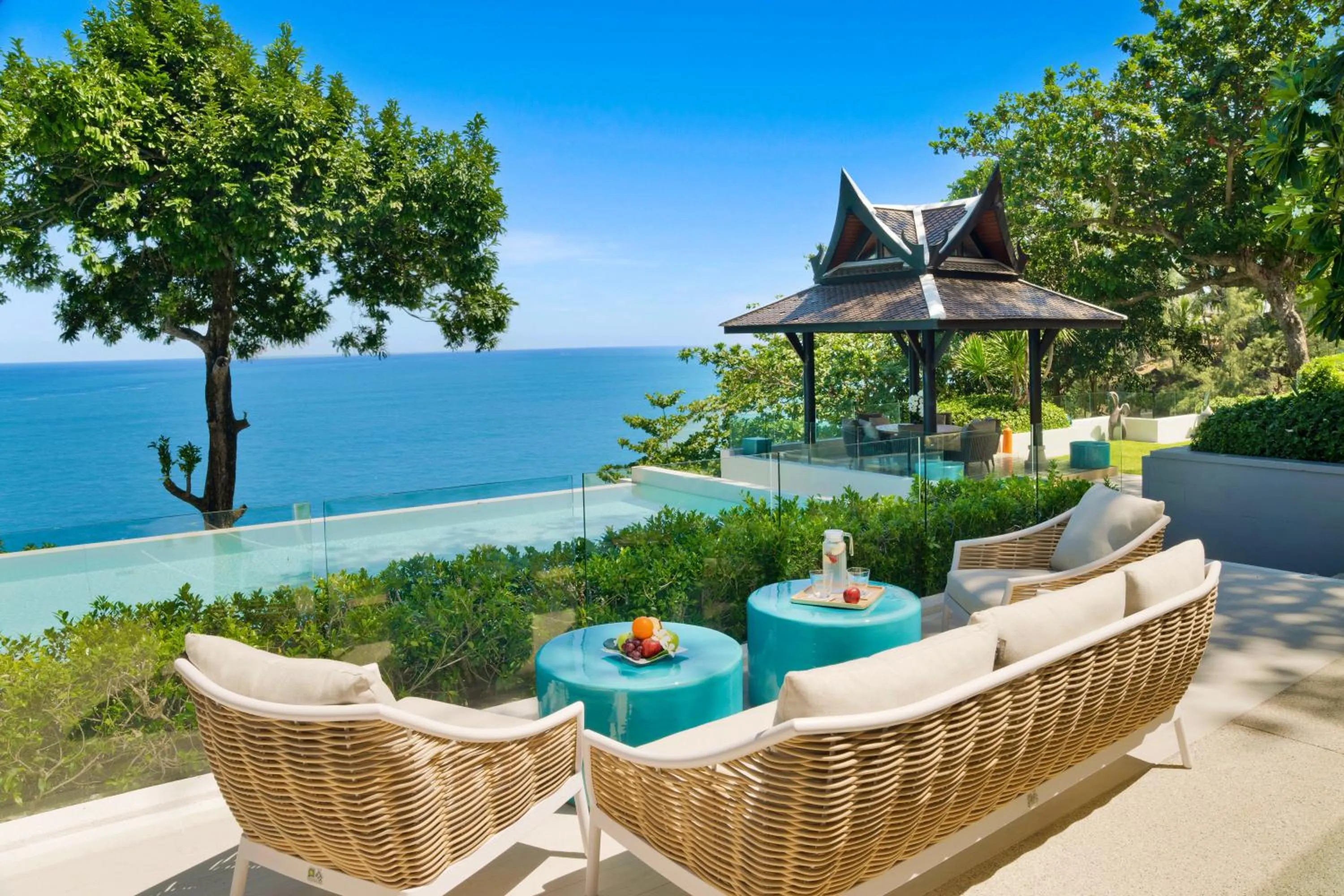 Patio in Villa La Prana