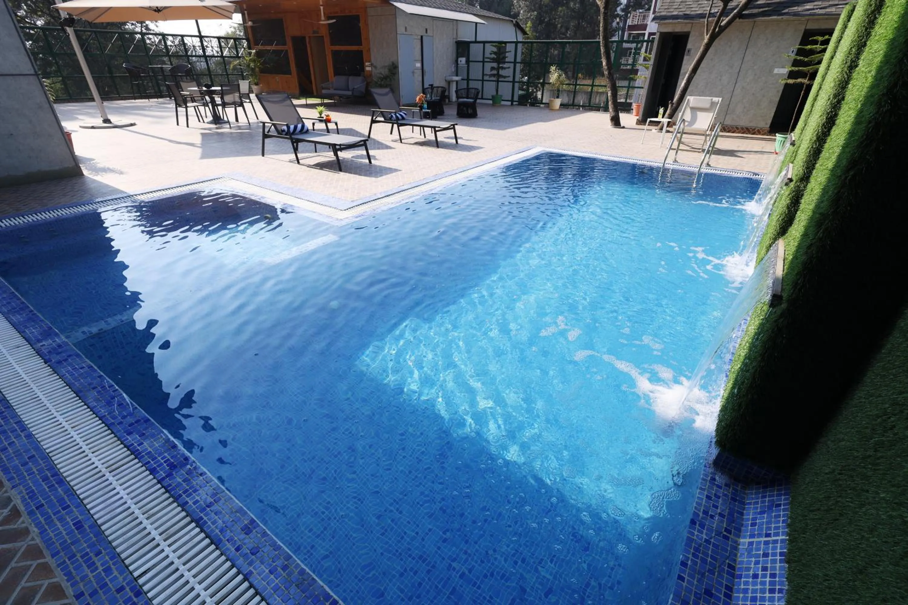 Swimming pool in The Prominence Mussoorie Road Dehradun