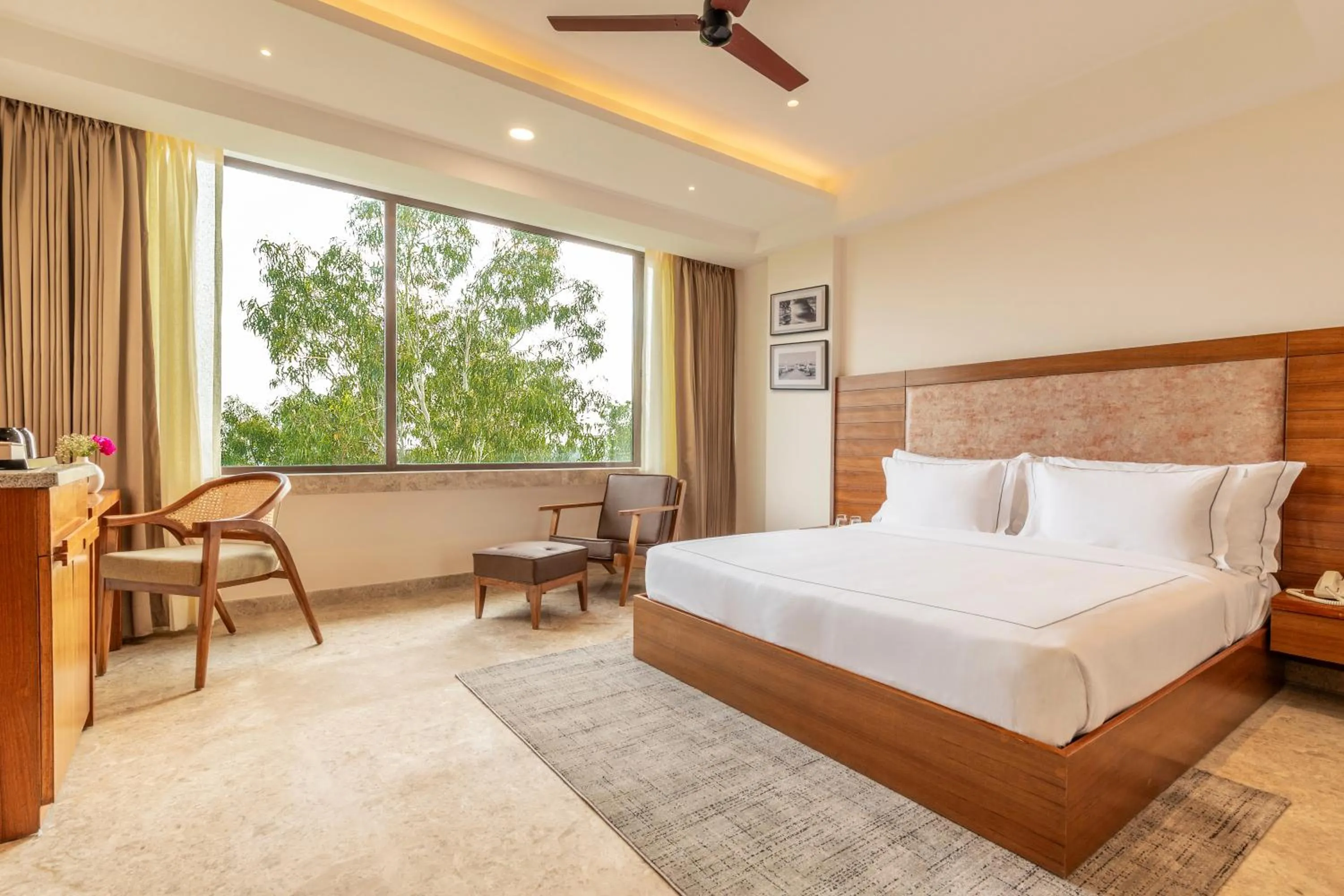 View (from property/room), Bed in The Prominence Mussoorie Road Dehradun